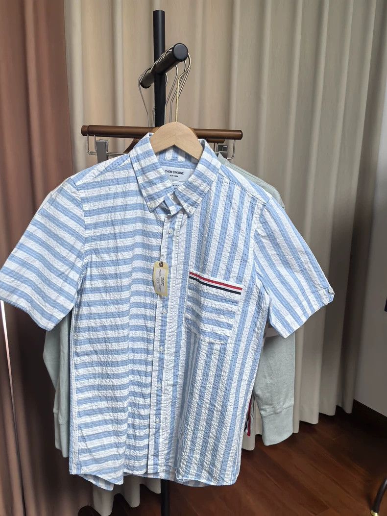 Thom Browne Thom Browne size0 Pom-pom short-sleeved shirt Size US XS / EU 42 / 0 - 1 Thumbnail