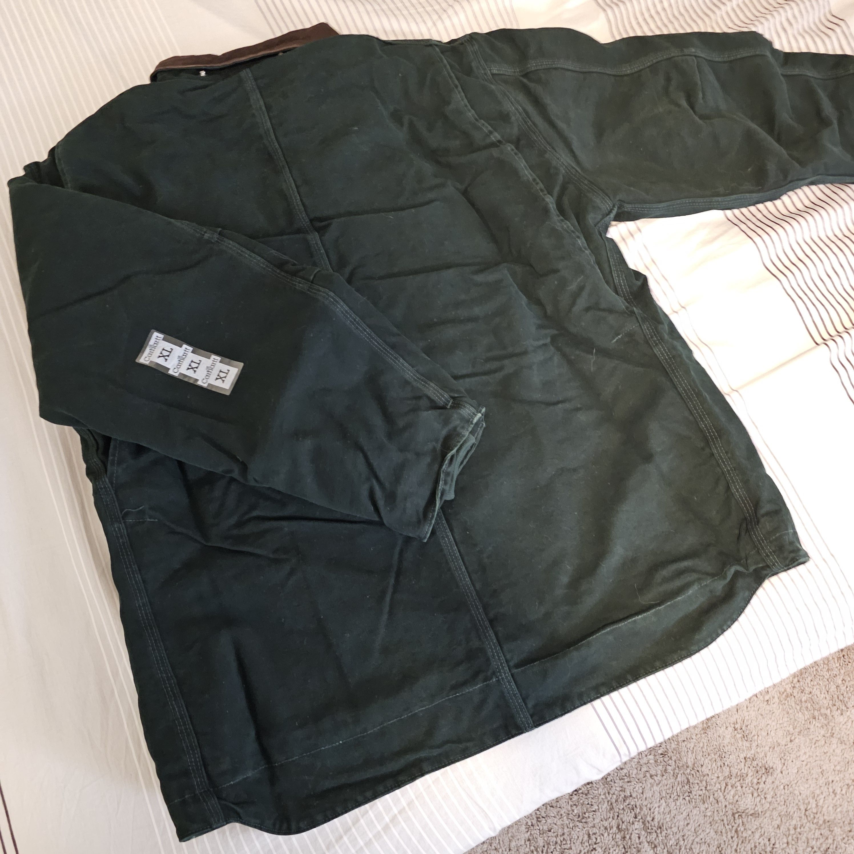 Carhartt vtg NEW Carhartt C61 SPC Sandstone Ridge Coat XL Green Size US XL / EU 56 / 4 - 8 Thumbnail