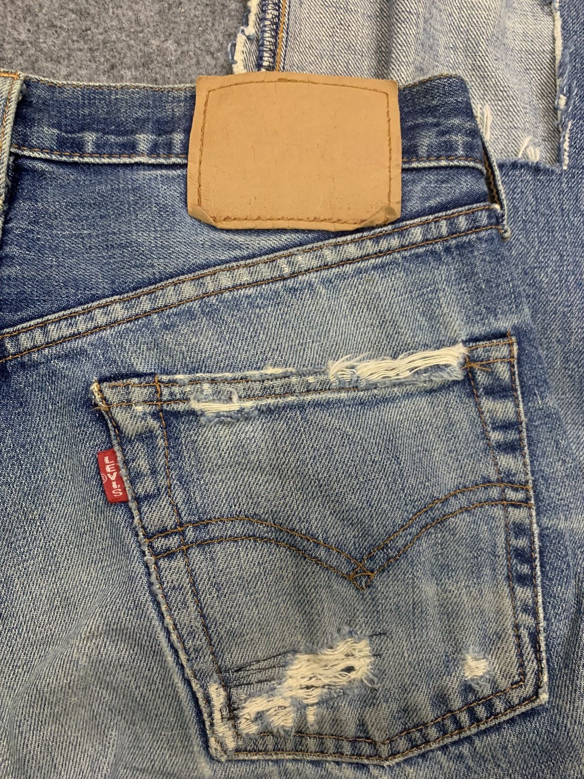 Japanese Brand Grunge 90s Levis 502 BE selvedge. Size US 31 - 7 Thumbnail