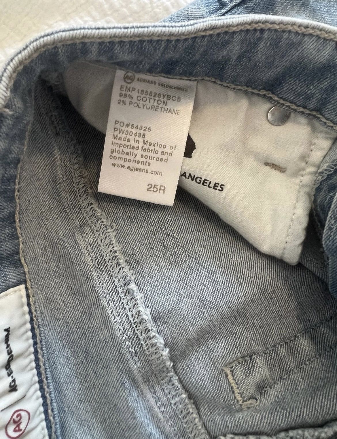AG Adriano Goldschmied AG Jeans Prima Cigarette Leg | 25 Size 25" / US 0 / IT 36 - 7 Thumbnail