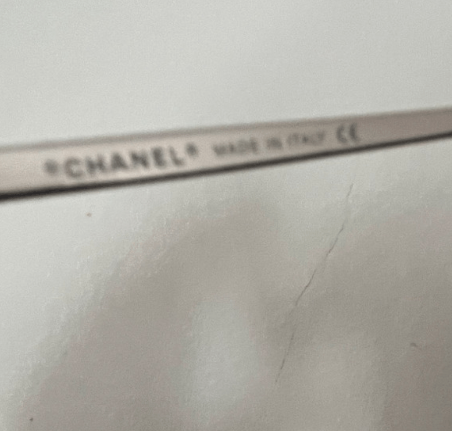 Chanel Chanel Sunglasses 4031 Rhinestone Logo Rimless 4017 Vintage Size ONE SIZE - 3 Thumbnail