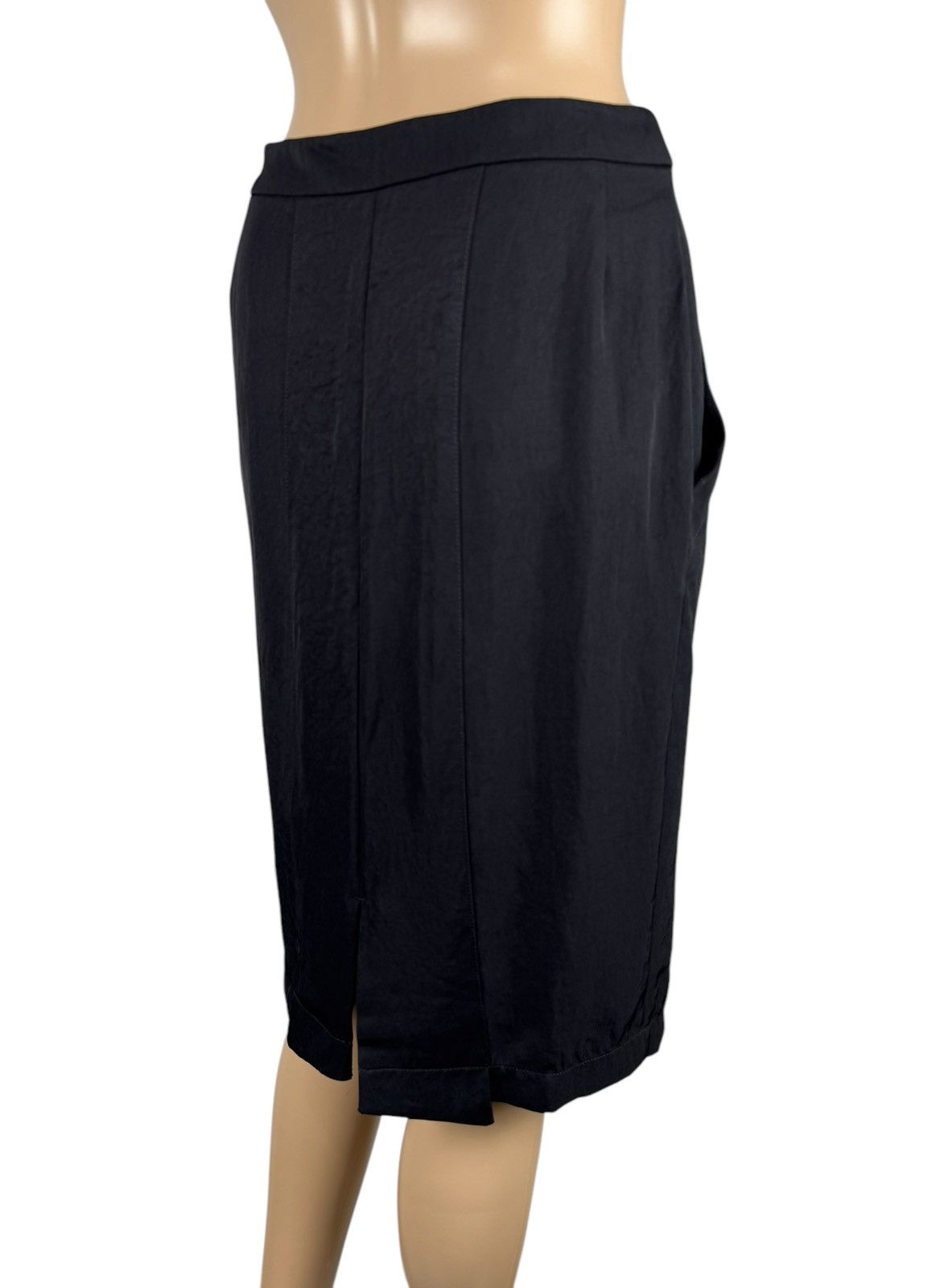 Prada Prada Black Midi Skirt Triacetate size 42 Size 28" / US 6 / IT 42 - 7 Thumbnail