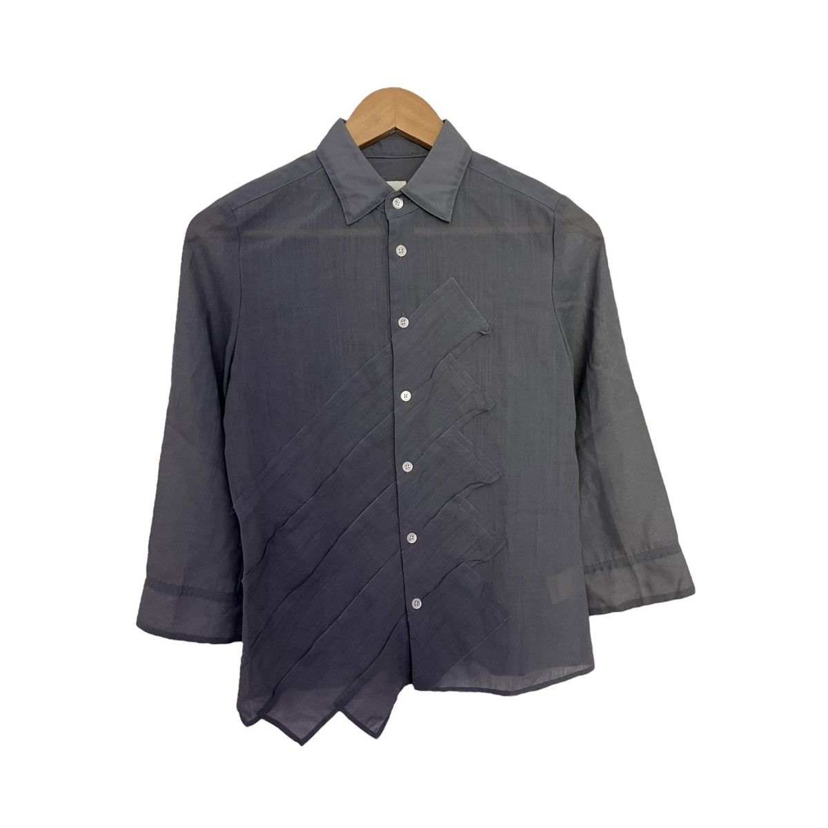 Sunao Kuwahara Sunao kuwahara asymmetrical shirt Size S / US 4 / IT 40 - 1 Thumbnail