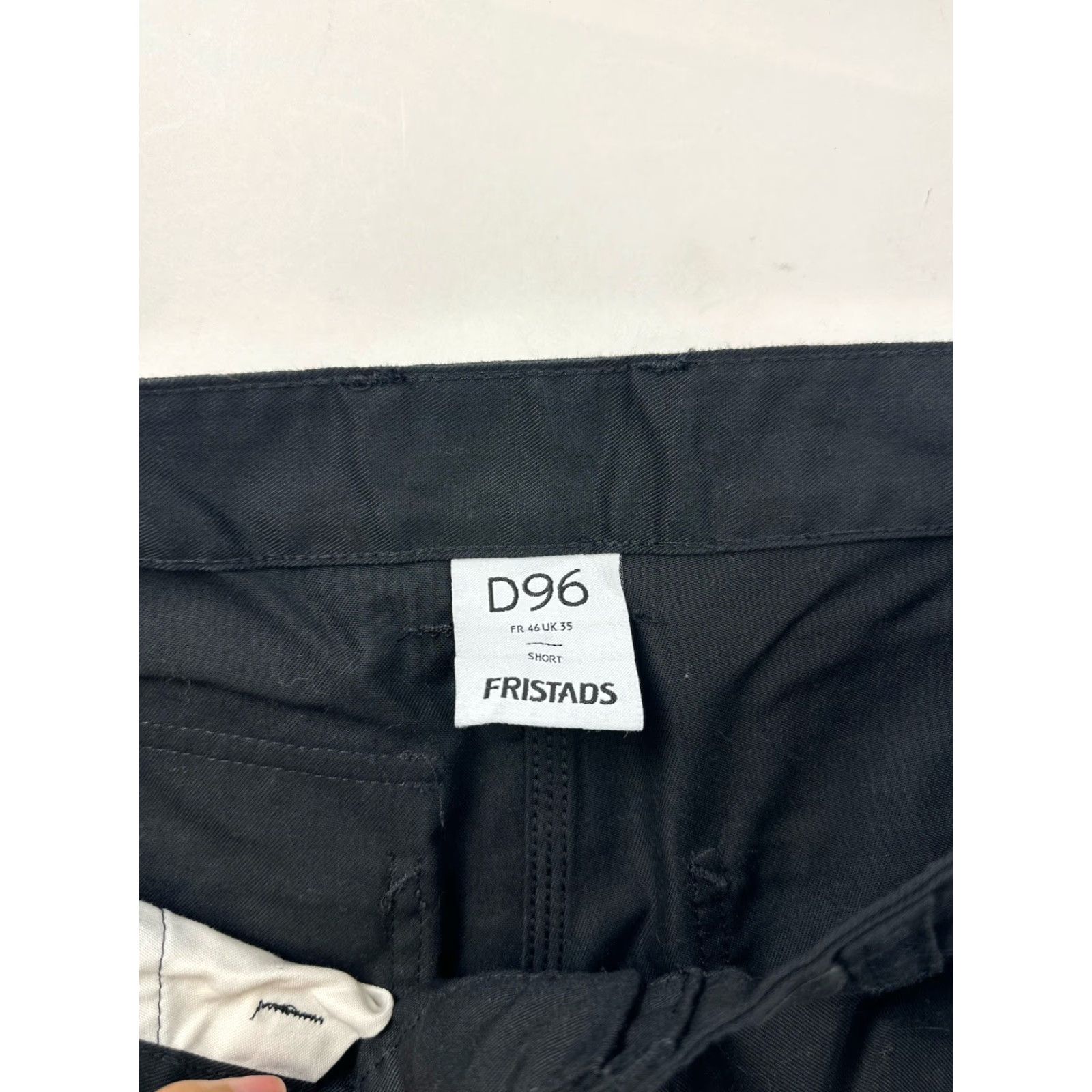 Vintage Fristads Pants Mens 32x31 Black Edwards Poly Cotton Cargo D96 -2 Size US 32 / EU 48 - 3 Thumbnail
