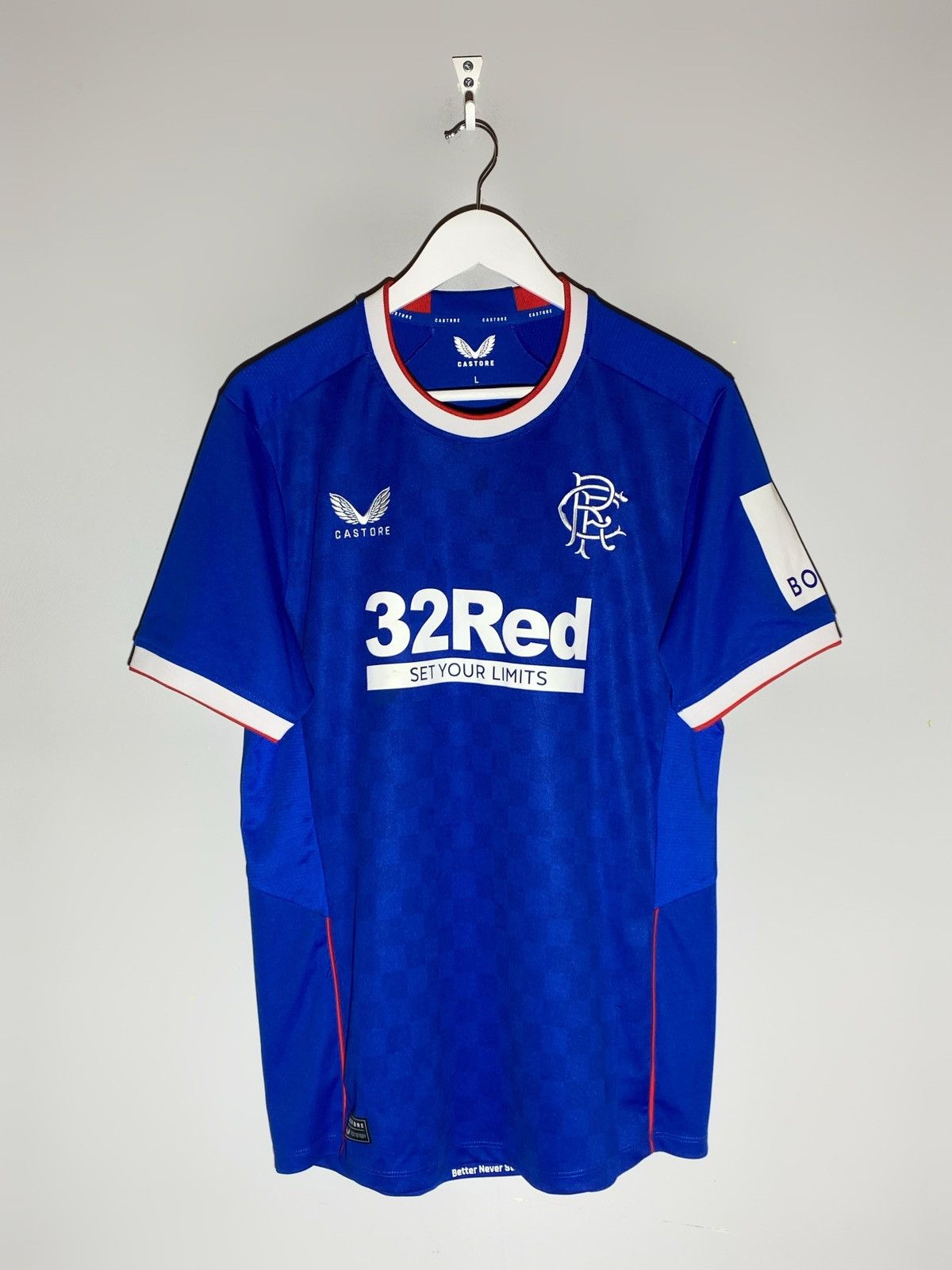 Other Rangers FC 2022/23 Home Soccer Jersey Size US L / EU 52-54 / 3 - 1 Thumbnail
