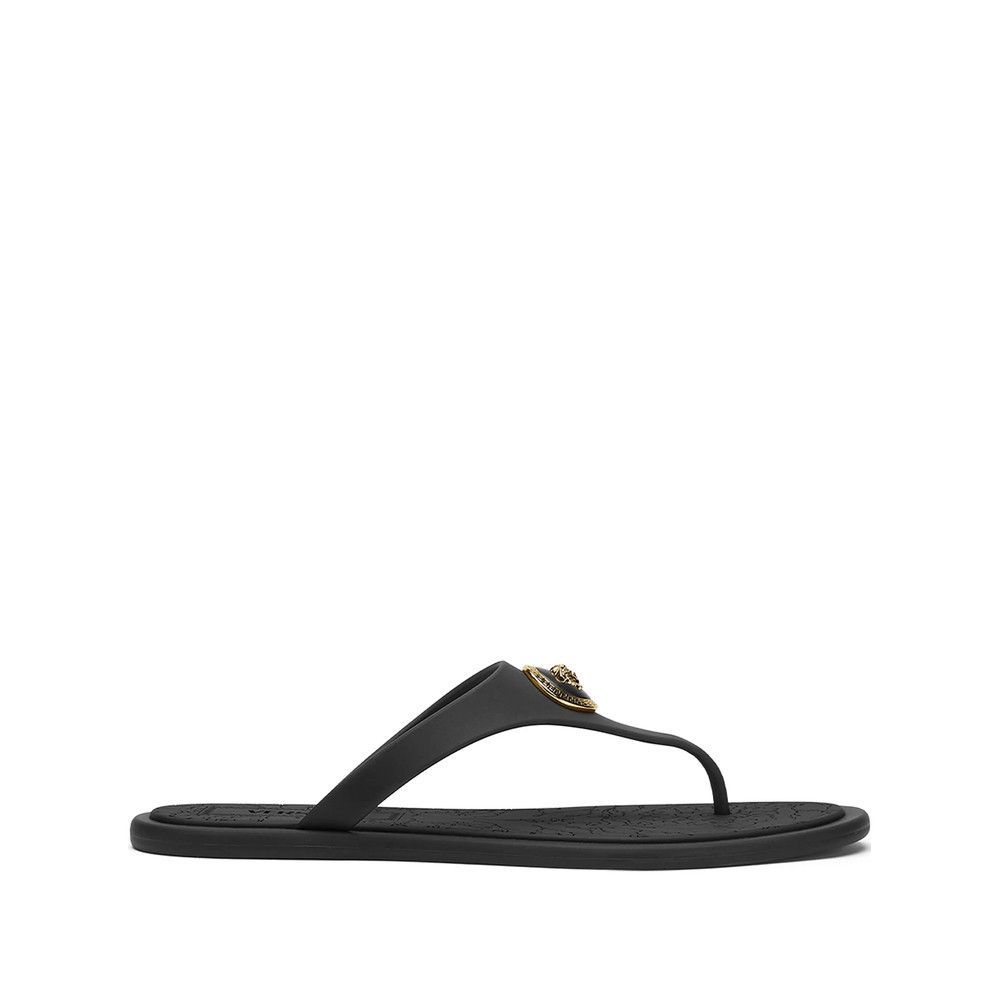 Versace Versace BLACK Flip-Flops & Slides Size US 6 / IT 36 - 1 Thumbnail