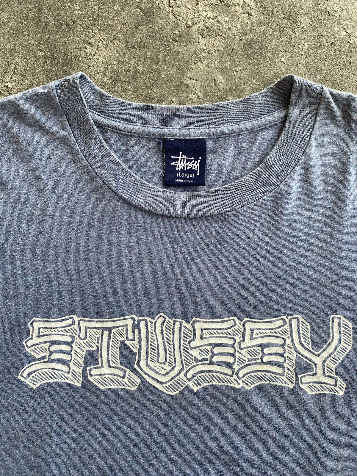 Stussy × Vintage Vintage Stussy Tee Size US L / EU 52-54 / 3 - 3 Thumbnail