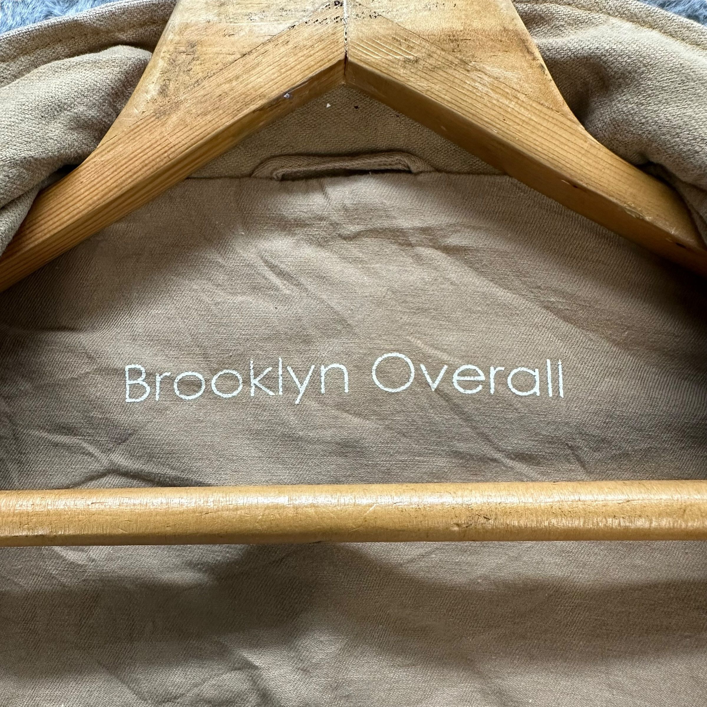 Brooklyn Cloth BROOKLYN OVERALL Asymmetrical Jacket #A40-0921 Size M / US 6-8 / IT 42-44 - 9 Thumbnail