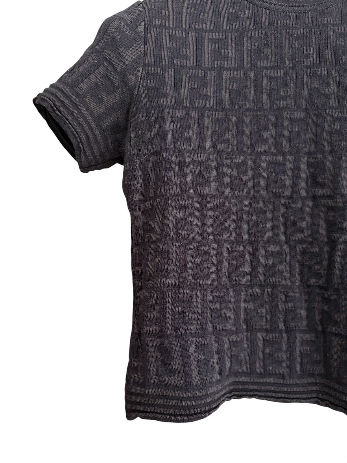 Fendi Fendi Monogram Crop Top Size M / US 6-8 / IT 42-44 - 4 Thumbnail