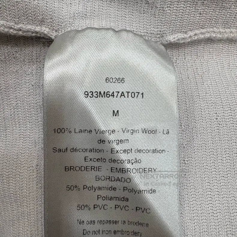 Dior Dior Logo sleeve cashmere knitted long sleeves Size US M / EU 48-50 / 2 - 5 Thumbnail