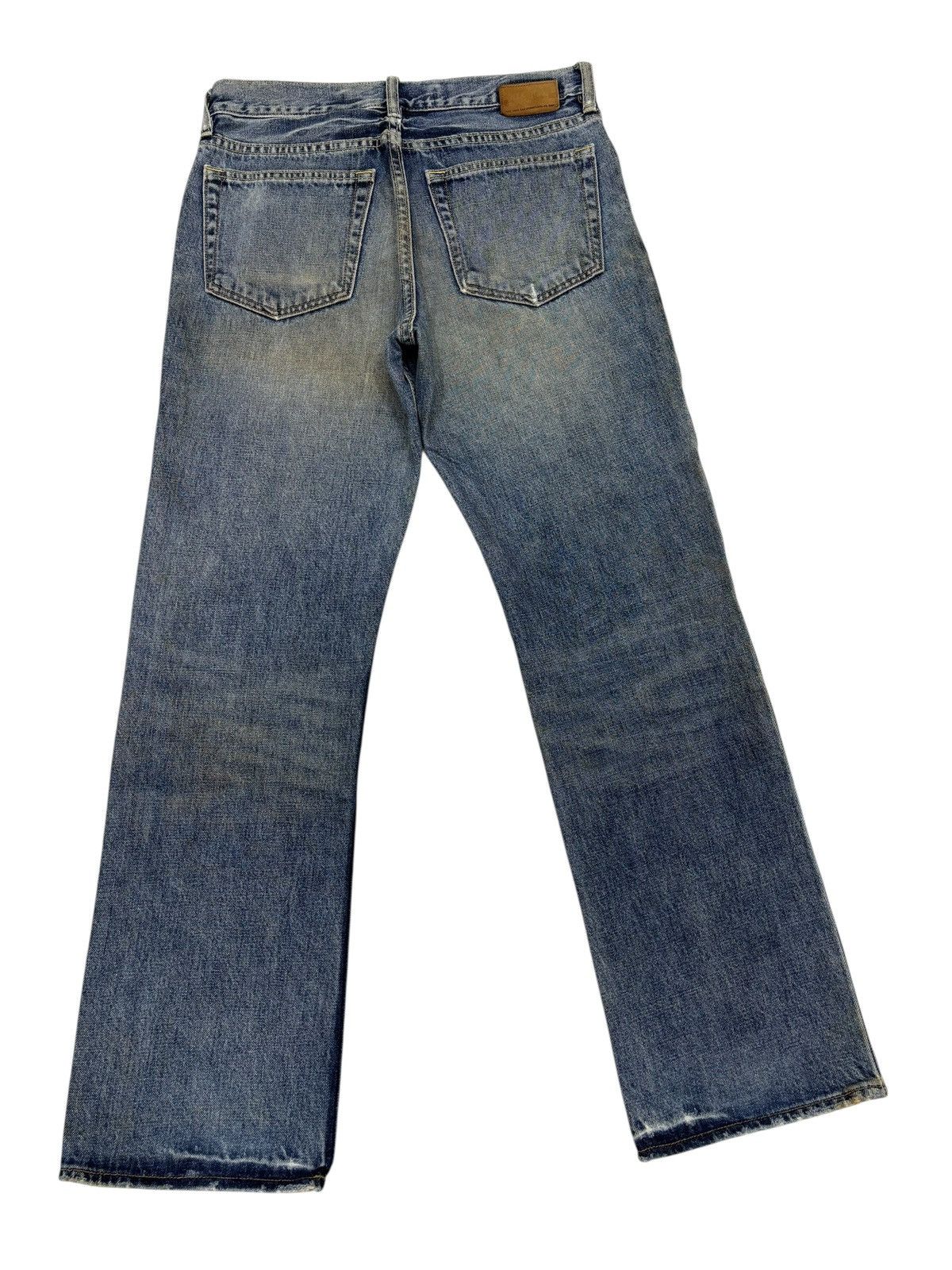 Kapital Vintage GAP Distressed Straight Fit Mud Denim Jeans Size US 30 / EU 46 - 4 Thumbnail