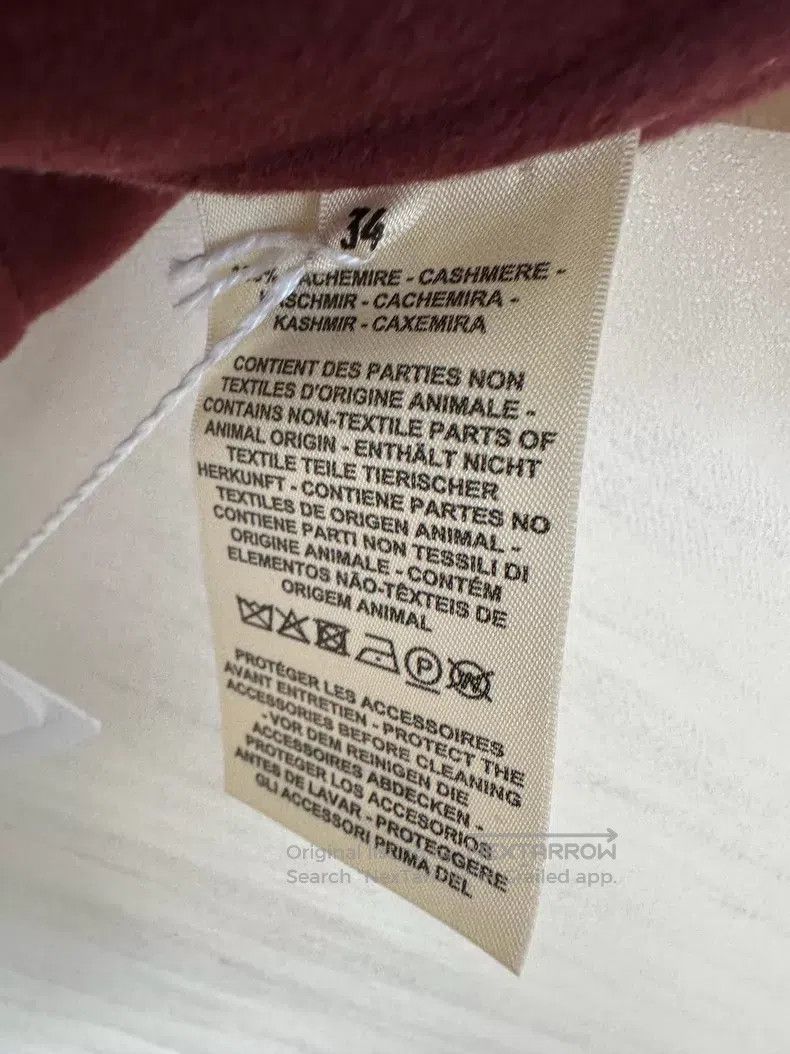 Hermes Hermes Brown and red cashmere vest Size XXS / US 00 / IT 34 - 4 Thumbnail