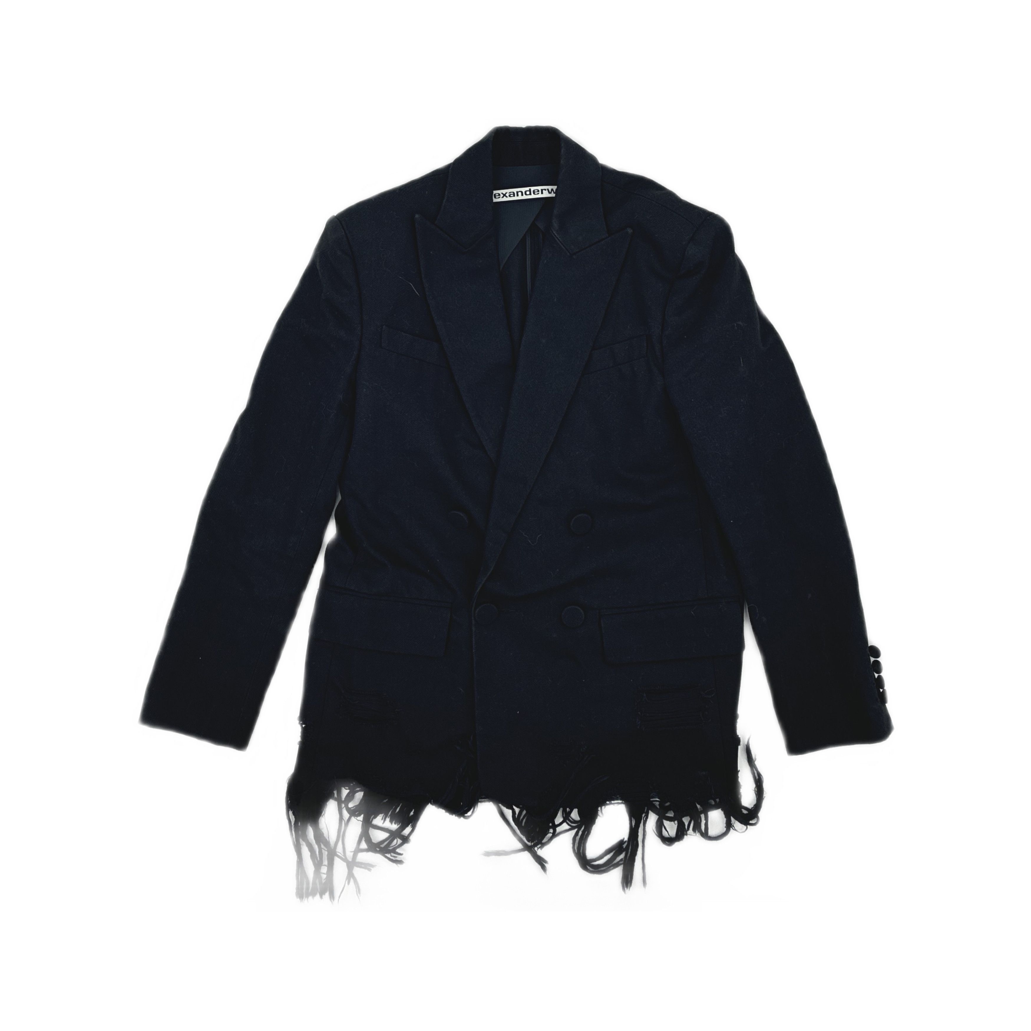 Alexander Wang Alexander Wang Frayed Hem Blazer Size 2 Size XS / US 0-2 / IT 36-38 - 1 Thumbnail