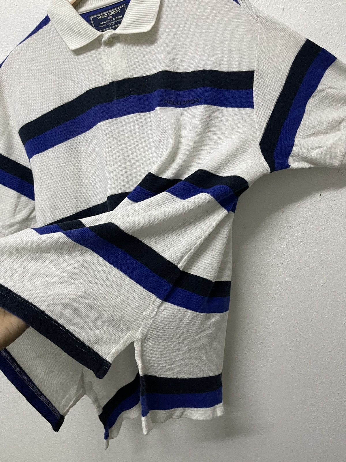 Polo Ralph Lauren 90s POLO SPORT BY RALPH LAUREN STRIPES POLO SHIRT Size US S / EU 44-46 / 1 - 7 Thumbnail