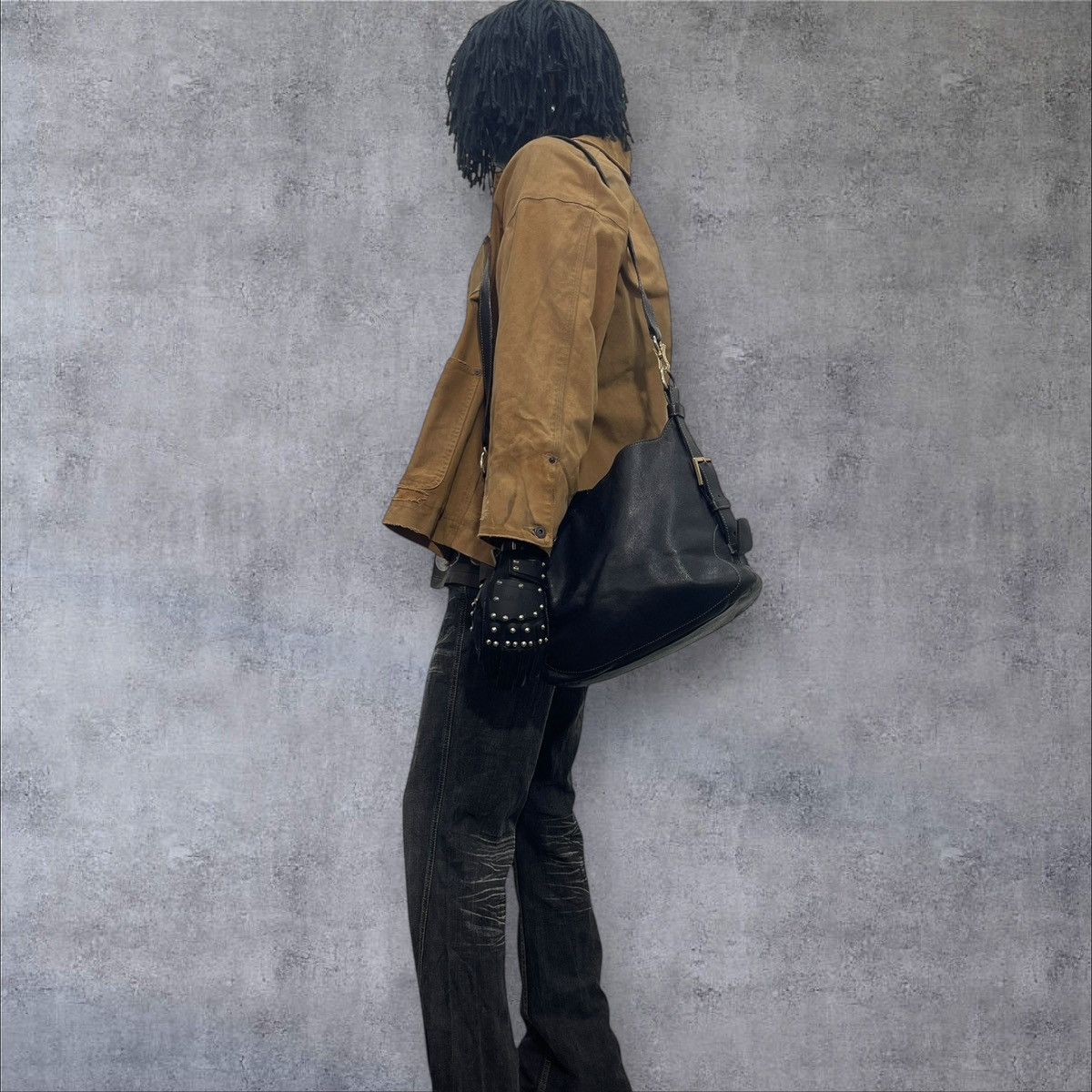Genuine Leather Full Leather Tsuchiya Kaban Shoulder Bag prada julius 1🟩0 Size ONE SIZE - 4 Thumbnail