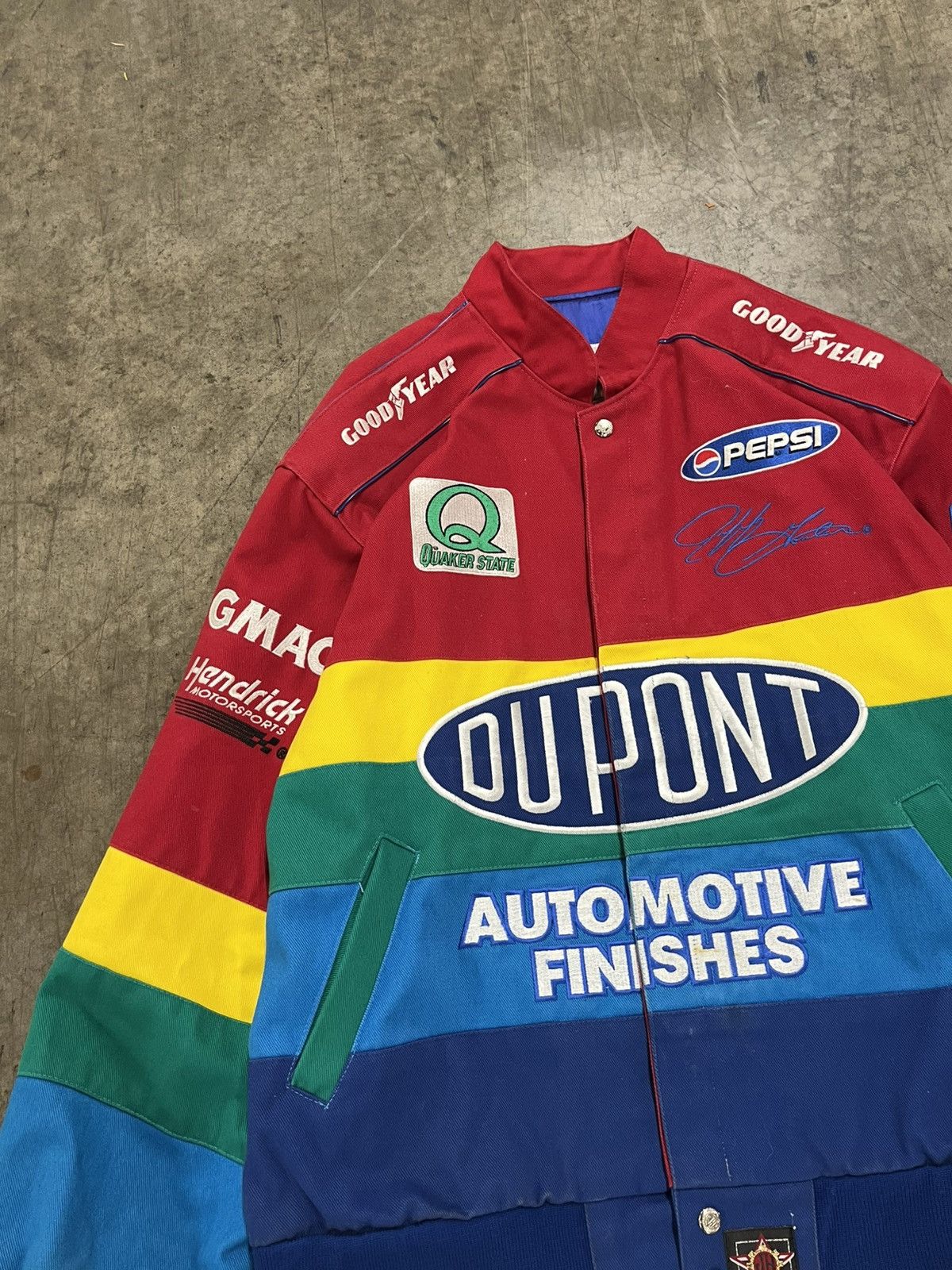 NASCAR × Vintage NASCAR vintage 90s racing jacket streetwear hype rare Size US XL / EU 56 / 4 - 5 Thumbnail