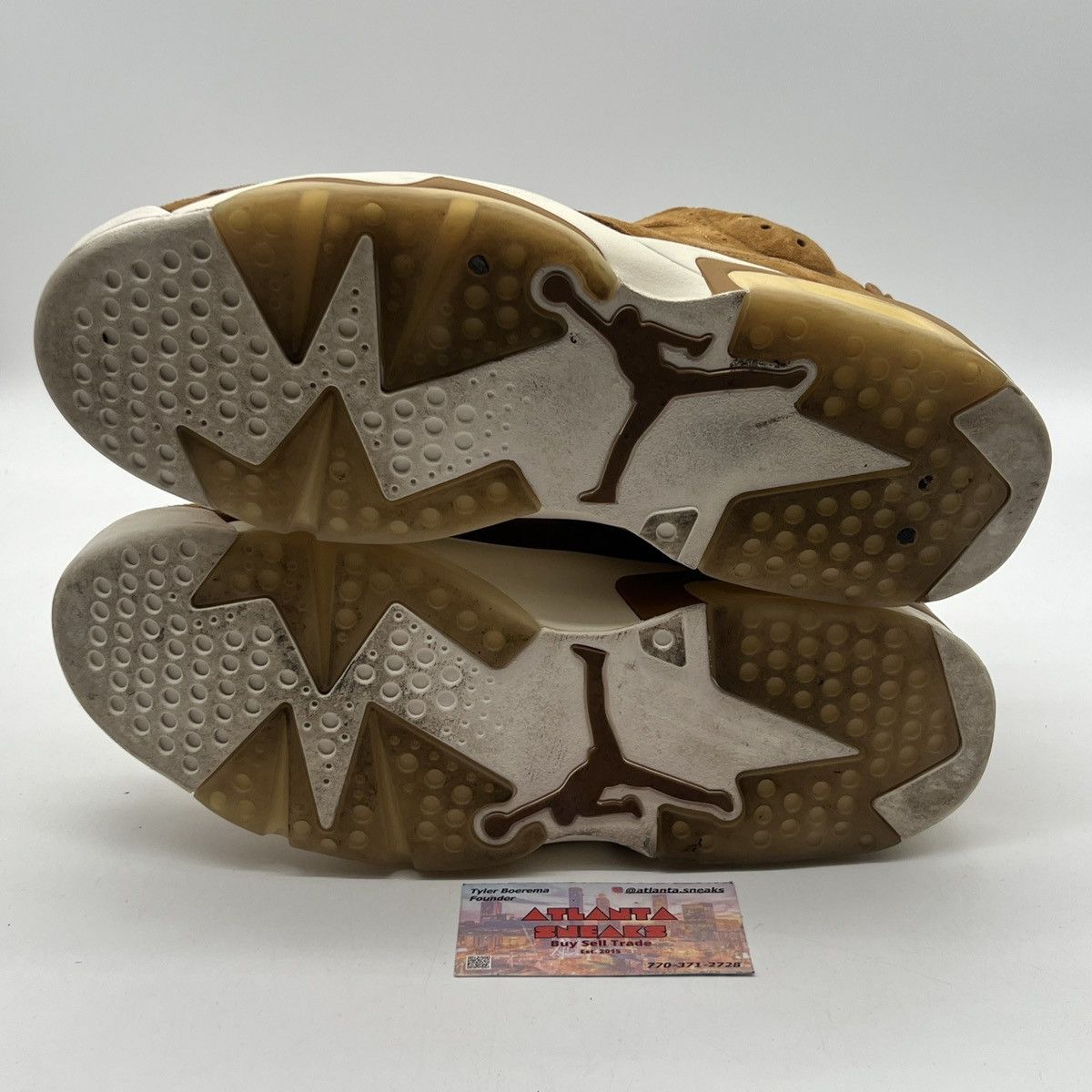 Jordan Brand Air Jordan 6 wheat Size US 11.5 / EU 44-45 - 7 Thumbnail