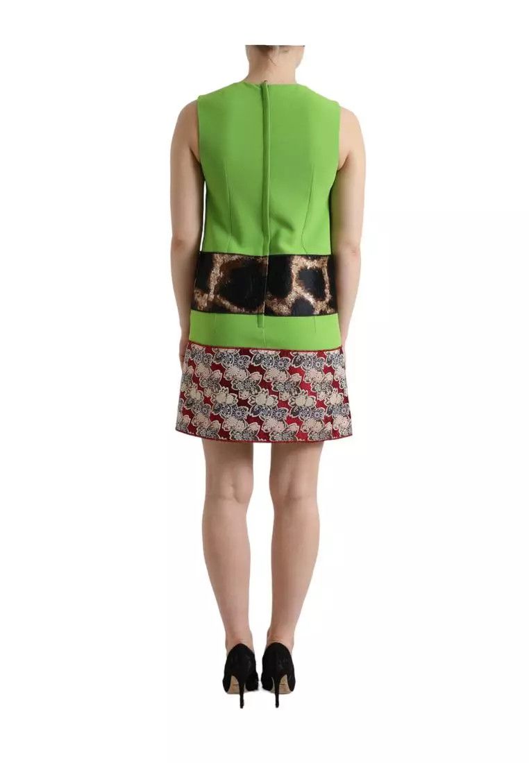 Dolce & Gabbana o1y0825 Mini Dress in Multicolor Size XS / US 0-2 / IT 36-38 - 3 Thumbnail