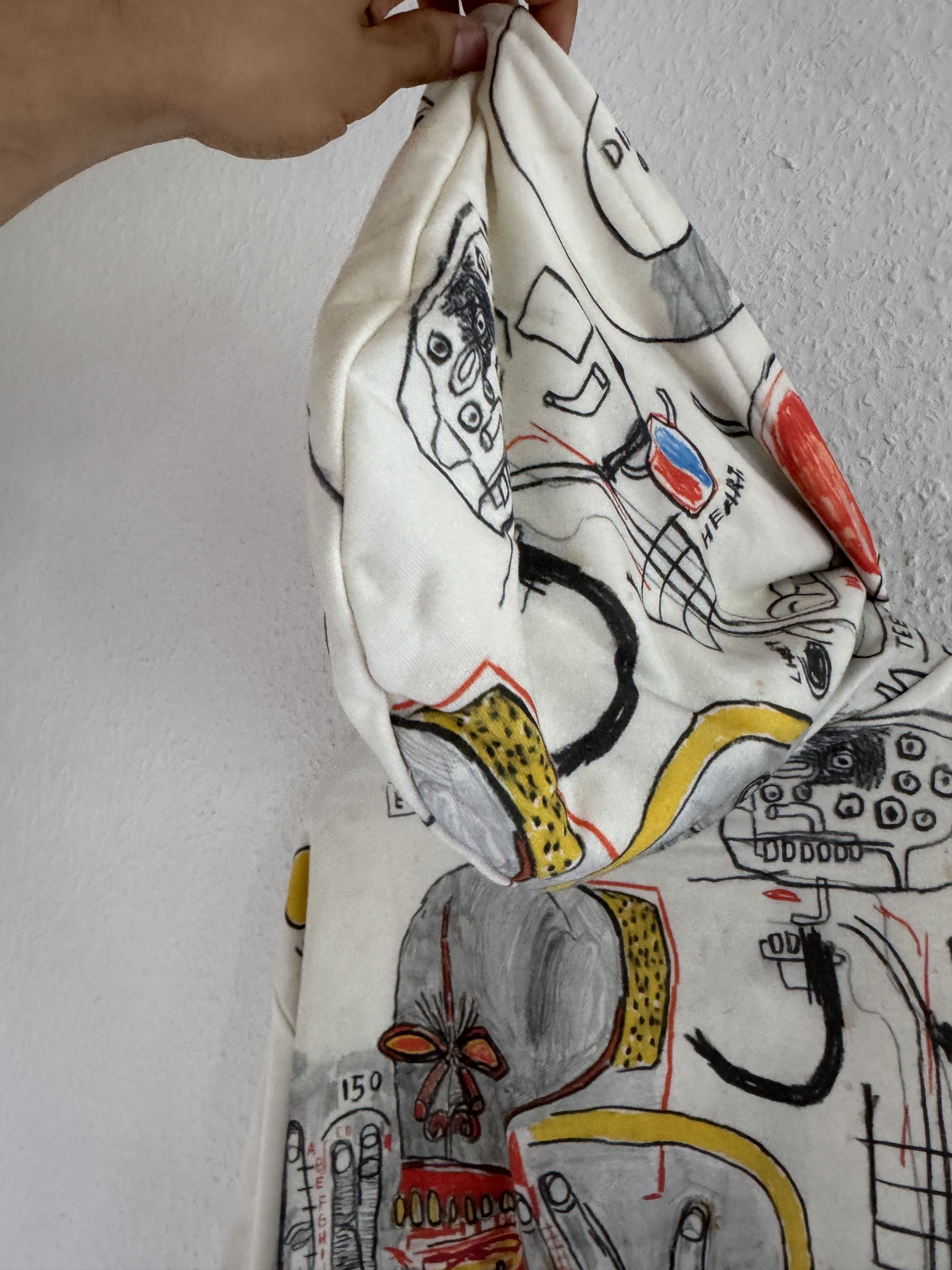 H&M × Jean-Michel Basquiat × Who Decides War Hysteric Graffiti Hoodie Size US XL / EU 56 / 4 - 11 Thumbnail