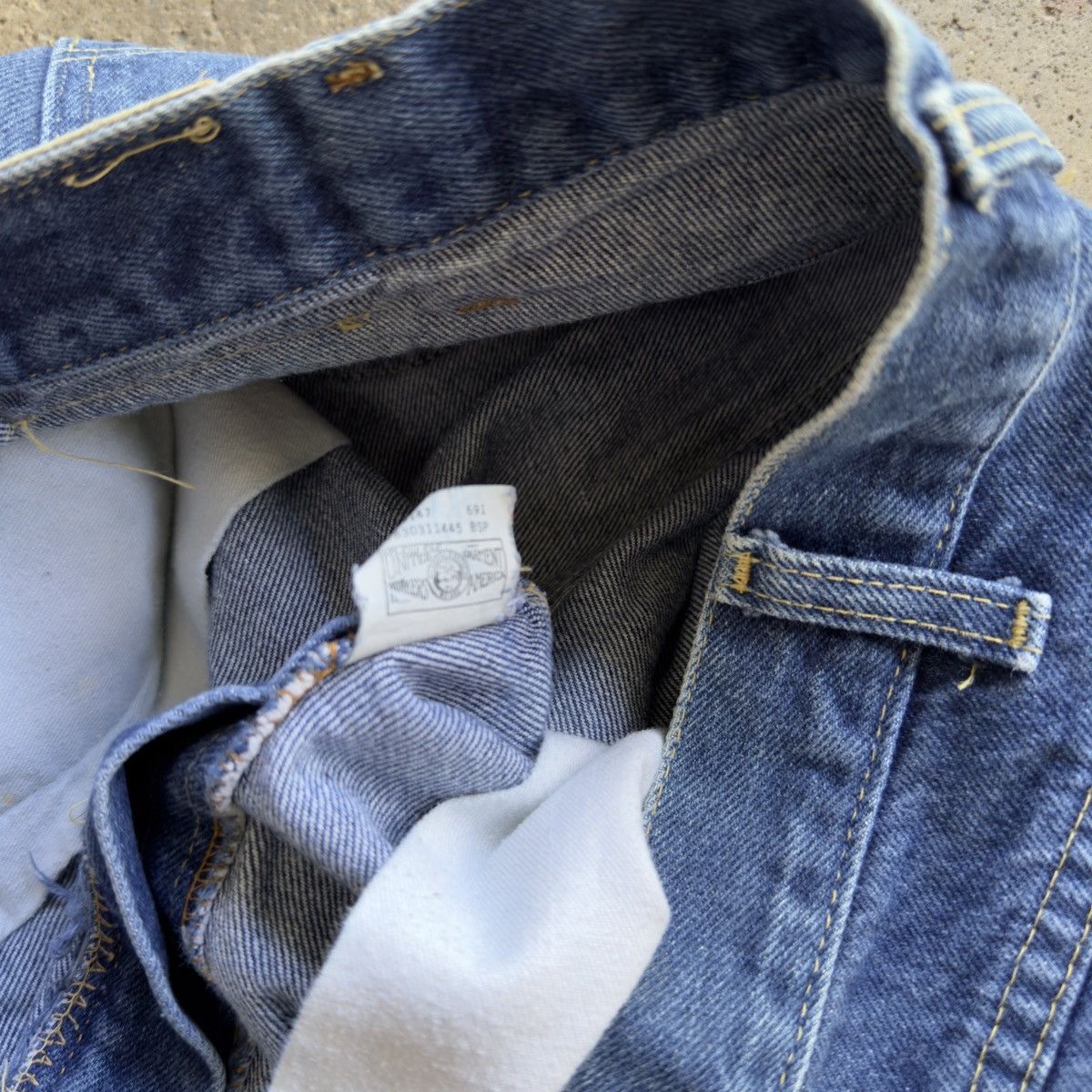 Vintage Vintage Lee Riders Faded Jeans Size US 29 - 6 Thumbnail