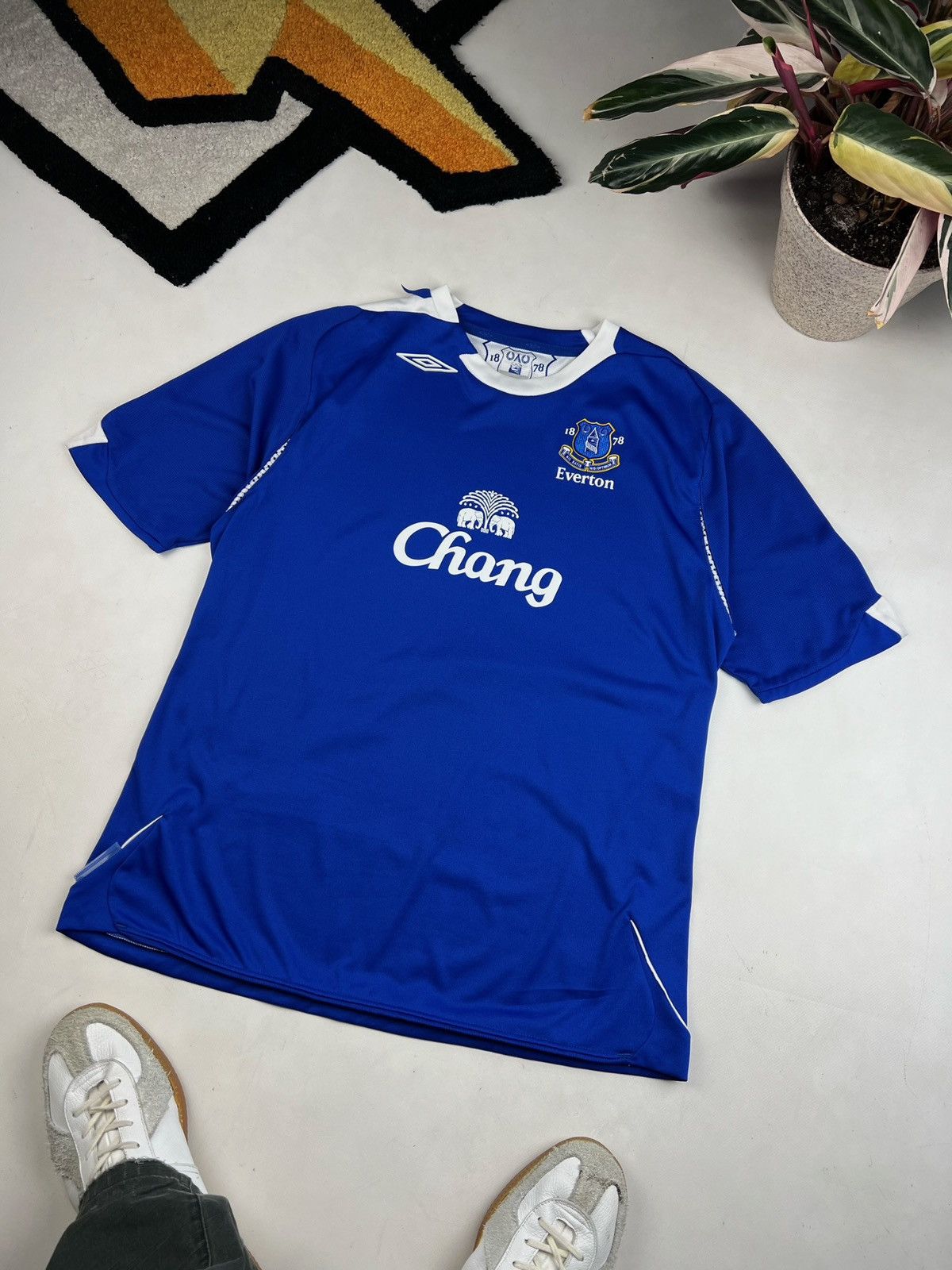 Umbro × Vintage Umbro Everton 2006/2007 Home Kit Soccer Jersey Size US L / EU 52-54 / 3 - 5 Thumbnail