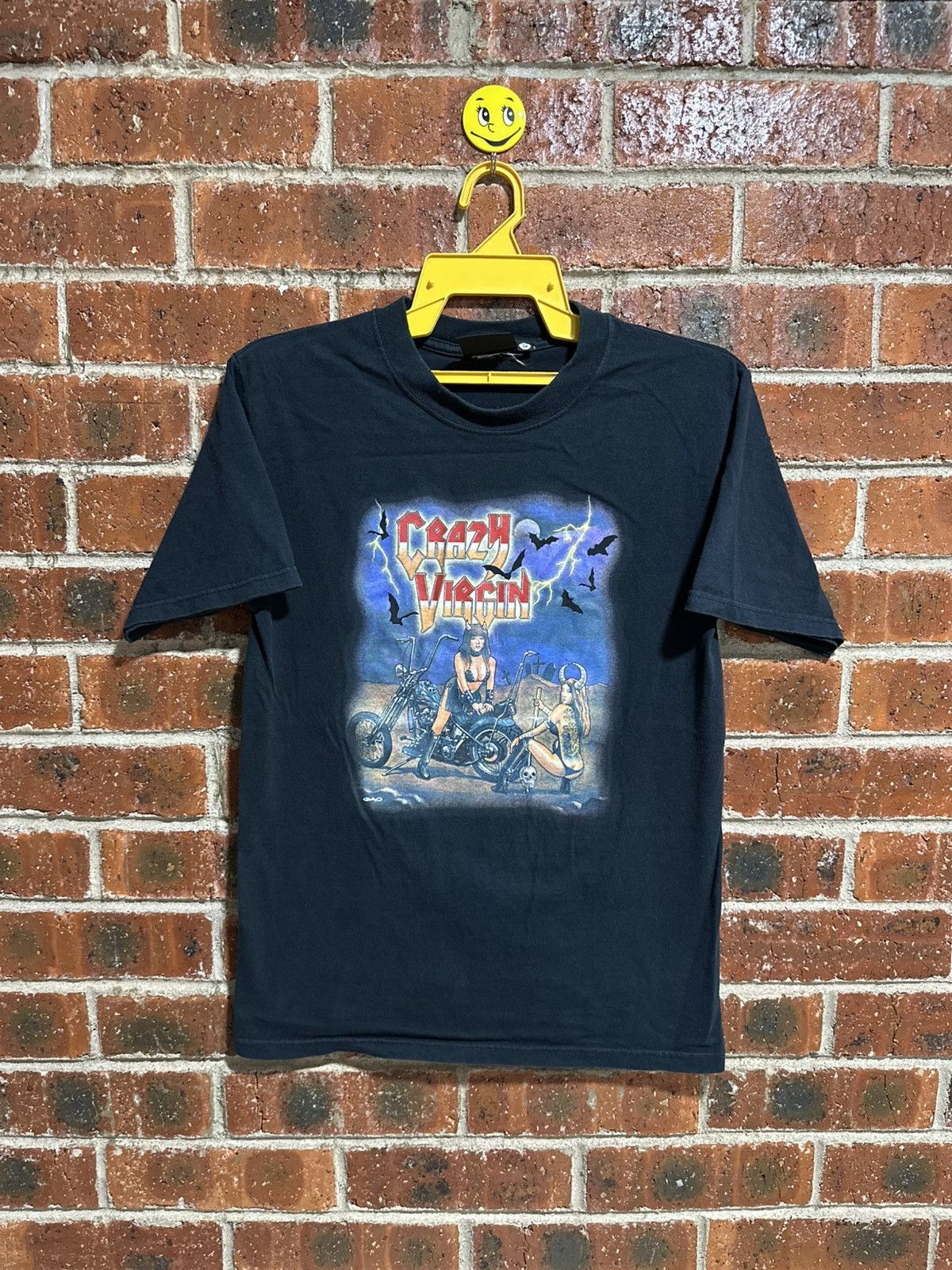 Japanese Brand × Vintage × West Coast Choppers Vintage Crazy Virgin Faded Tee Size US S / EU 44-46 / 1 - 1 Thumbnail