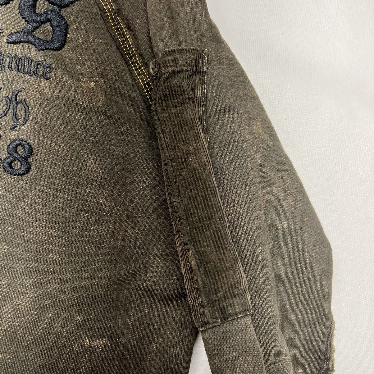 If Six Was Nine × Japanese Brand × Salvage Salvage Hoodie Y2K Skull Cross Wing Japanese Sweatshirt Size US L / EU 52-54 / 3 - 20 Thumbnail