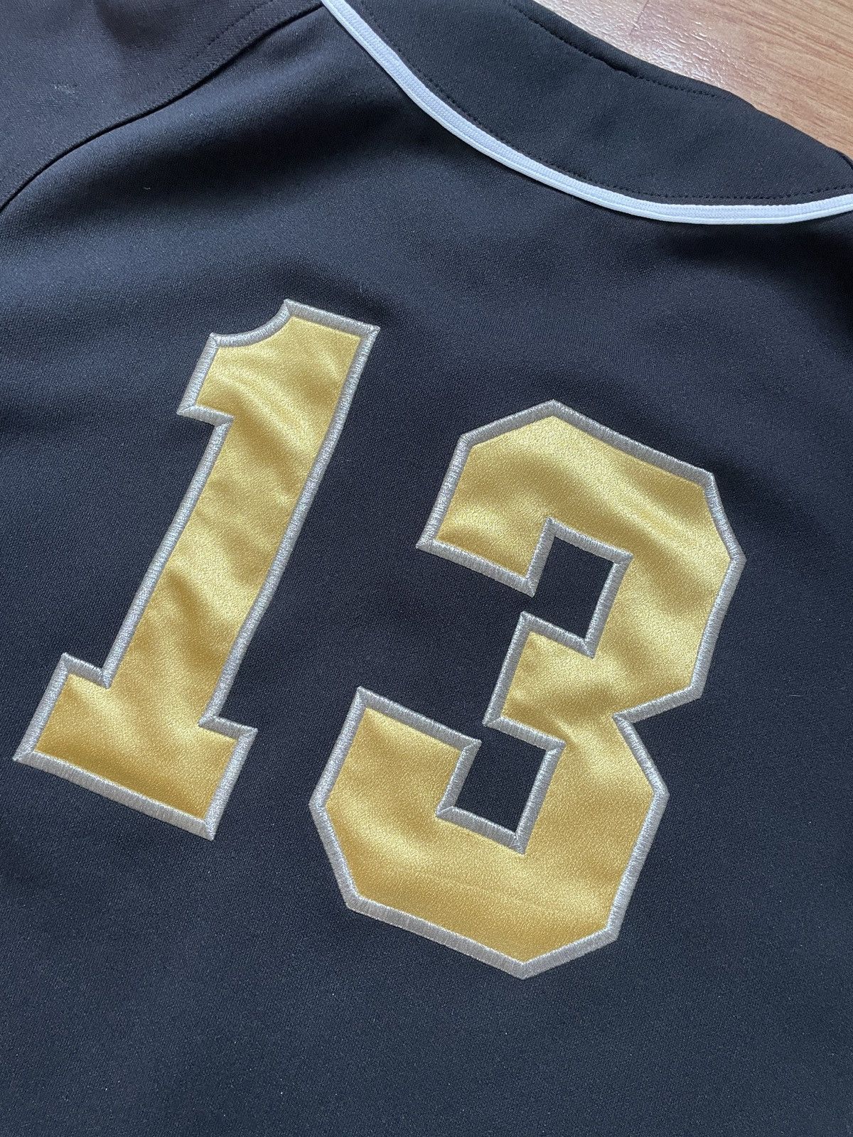 Vintage Vintage Back Drob Zett #13 Black Jersey Size US S / EU 44-46 / 1 - 11 Thumbnail