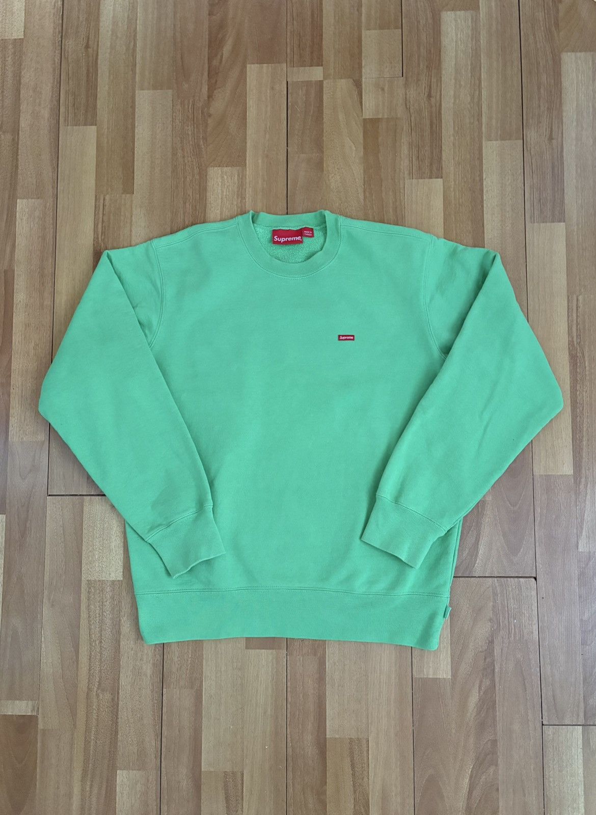 Supreme Supreme Small Box Logo Crewneck Size US M / EU 48-50 / 2 - 1 Thumbnail