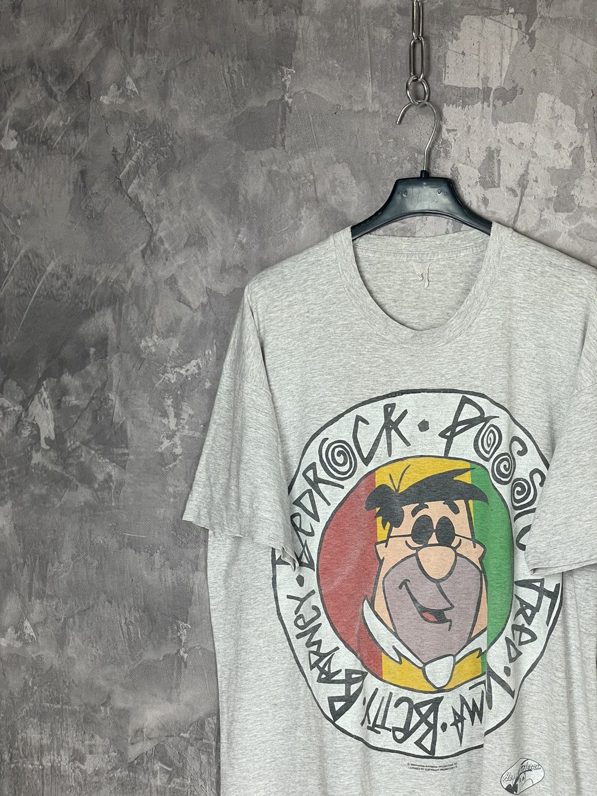 Cartoon Network × Vintage Vintage 1993s The Flintstones the flint band T-shirt tee Size US L / EU 52-54 / 3 - 3 Thumbnail