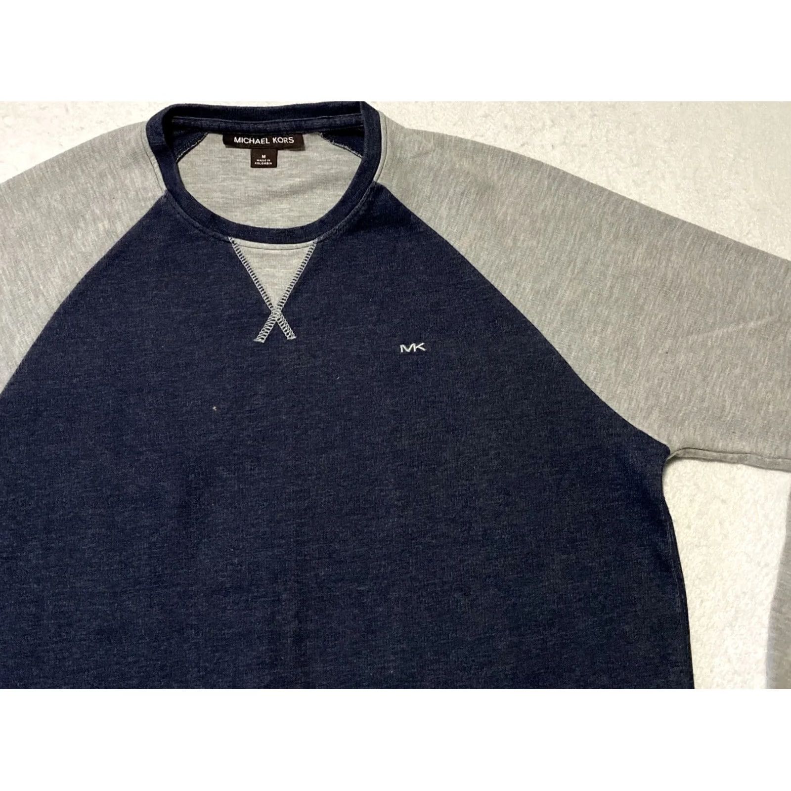 Michael Kors Michael Kors Logo Pullover Sweatshirt Mens Size M Multicolor MK Graphic Sweater / 29-46 Size US M / EU 48-50 / 2 - 2 Thumbnail