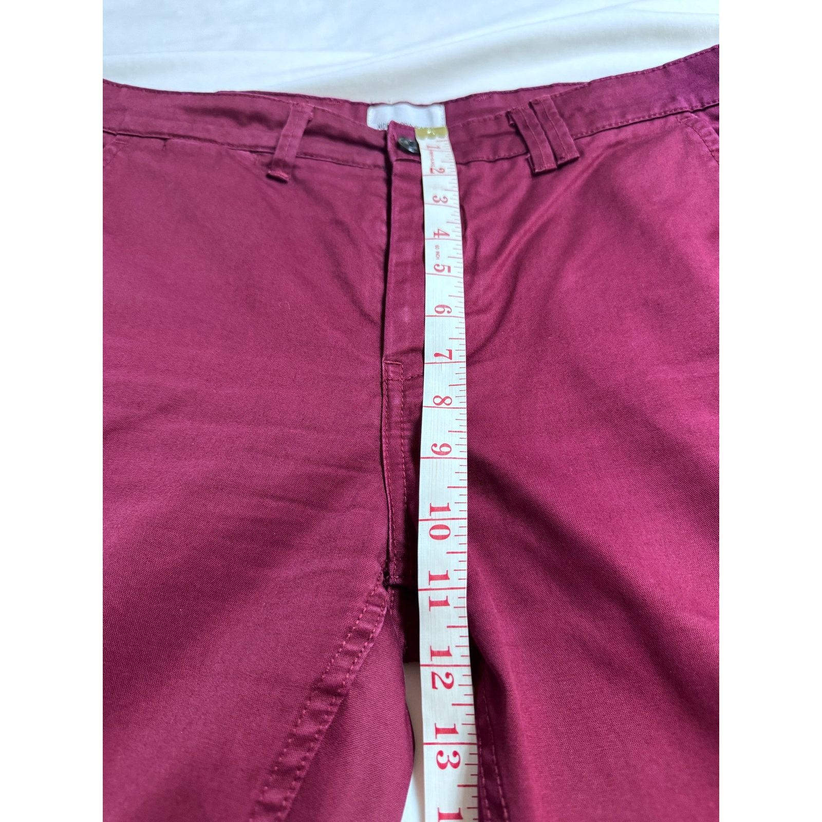 Norse Projects Norse Project Aros Heavy Chino Cotton Pants MaroonMen’s 32 Size US 32 / EU 48 - 7 Thumbnail