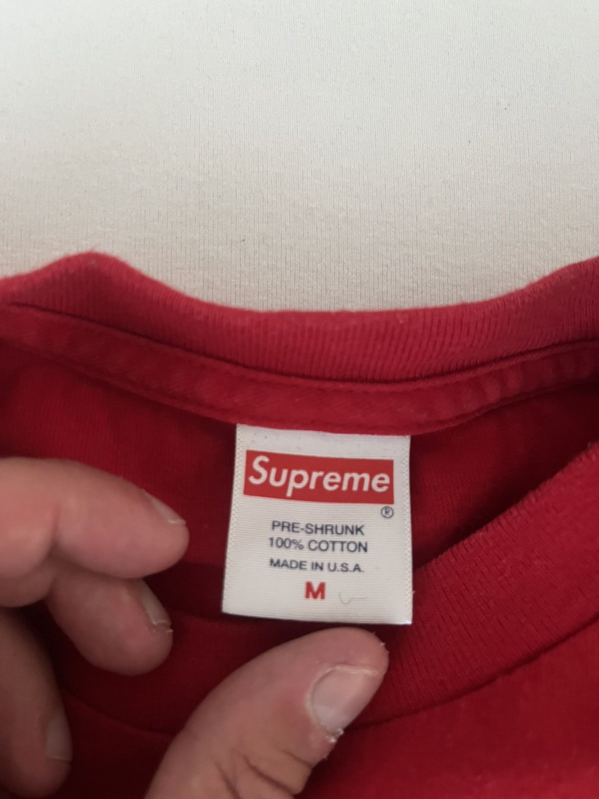Supreme Red Supreme NY shirt Size US L / EU 52-54 / 3 - 3 Thumbnail