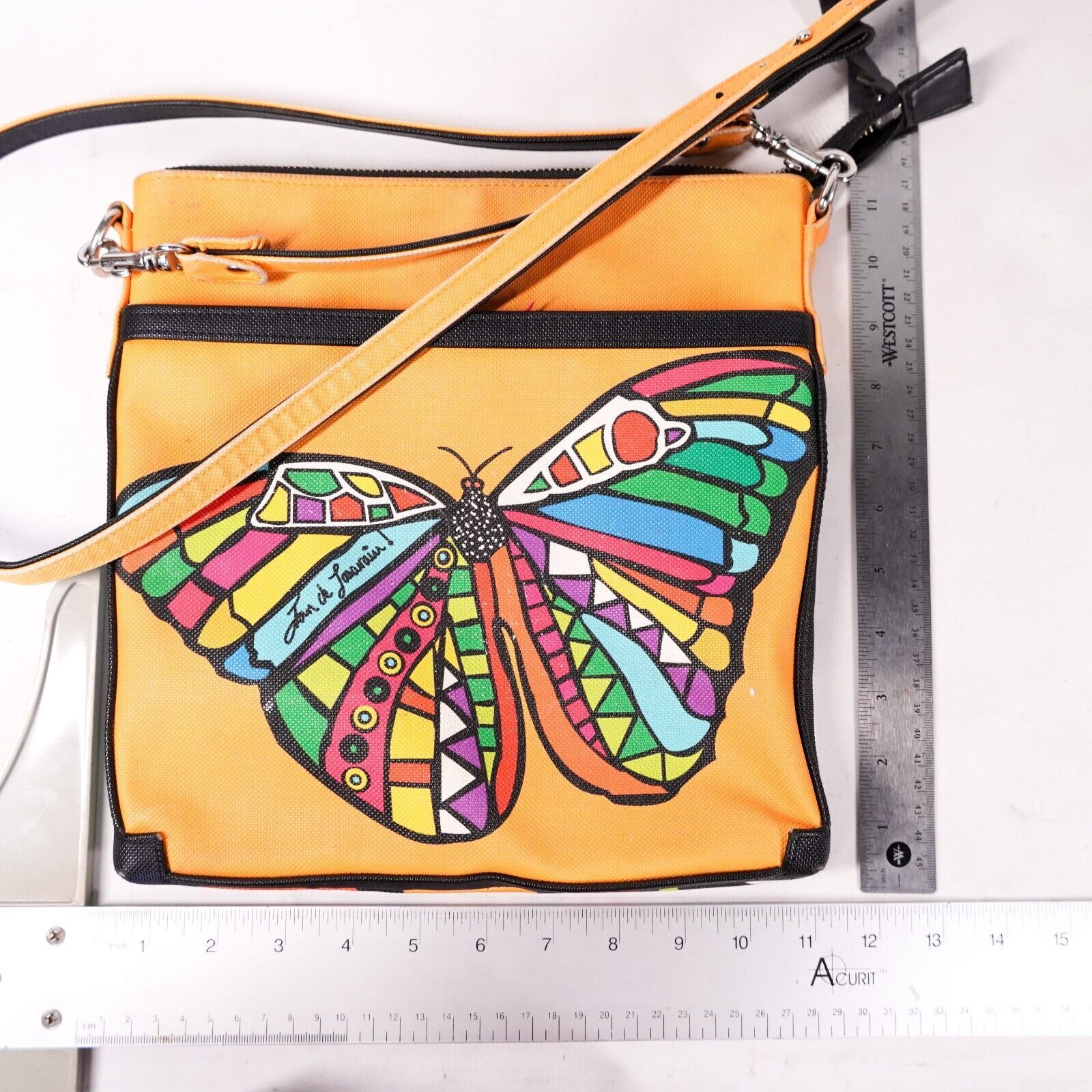 Other Butterfly Crossbody Carry Shoulder Satchel Bag Handbag Purse Size ONE SIZE - 5 Thumbnail