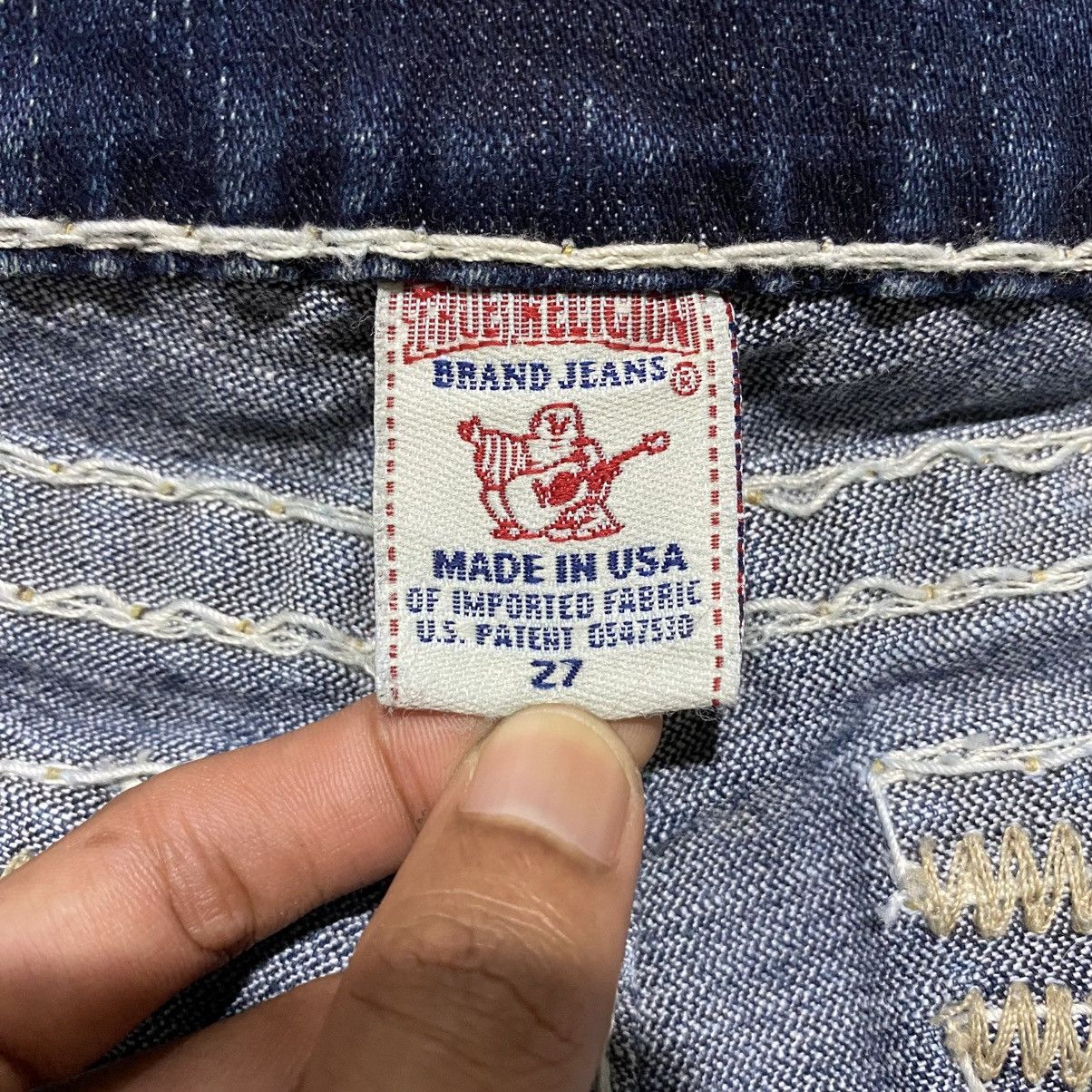 True Religion Vintage True Religion Joey Super T Denim Flared Jeans Size US 28 / EU 44 - 7 Thumbnail