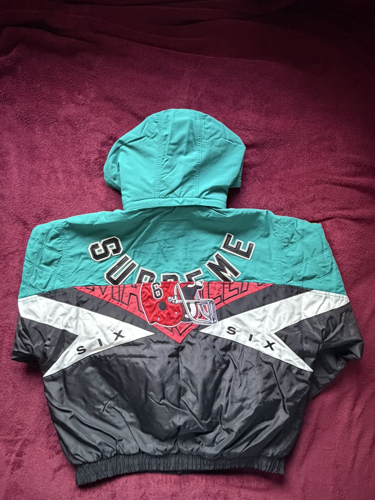 Maison Margiela × Supreme Supreme®/MM6 Maison Margiela Split Stadium Jacket Size US M / EU 48-50 / 2 - 2 Thumbnail
