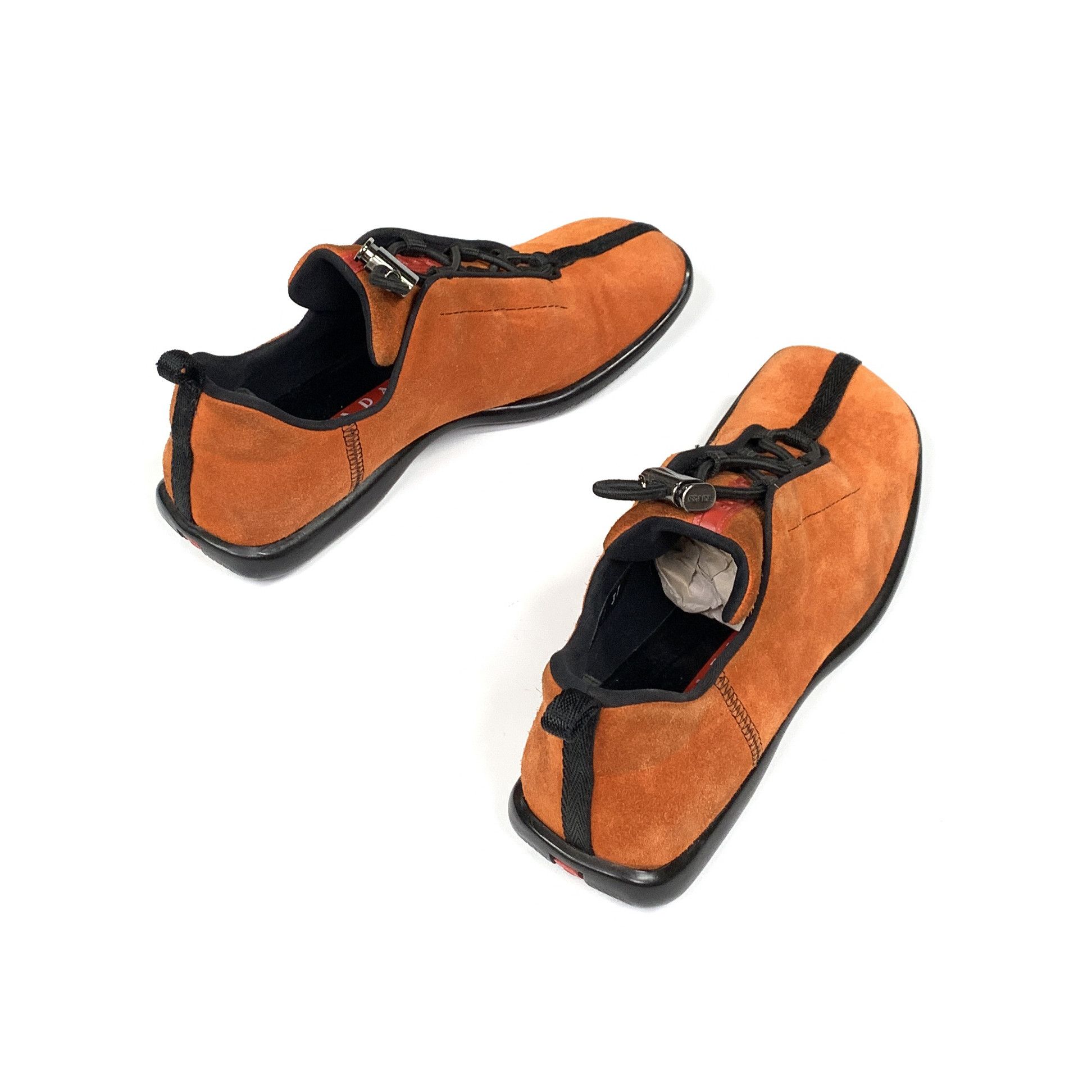 Prada 1999 Suede Sneakers (24 cm) Size US 7.5 / IT 37.5 - 7 Thumbnail