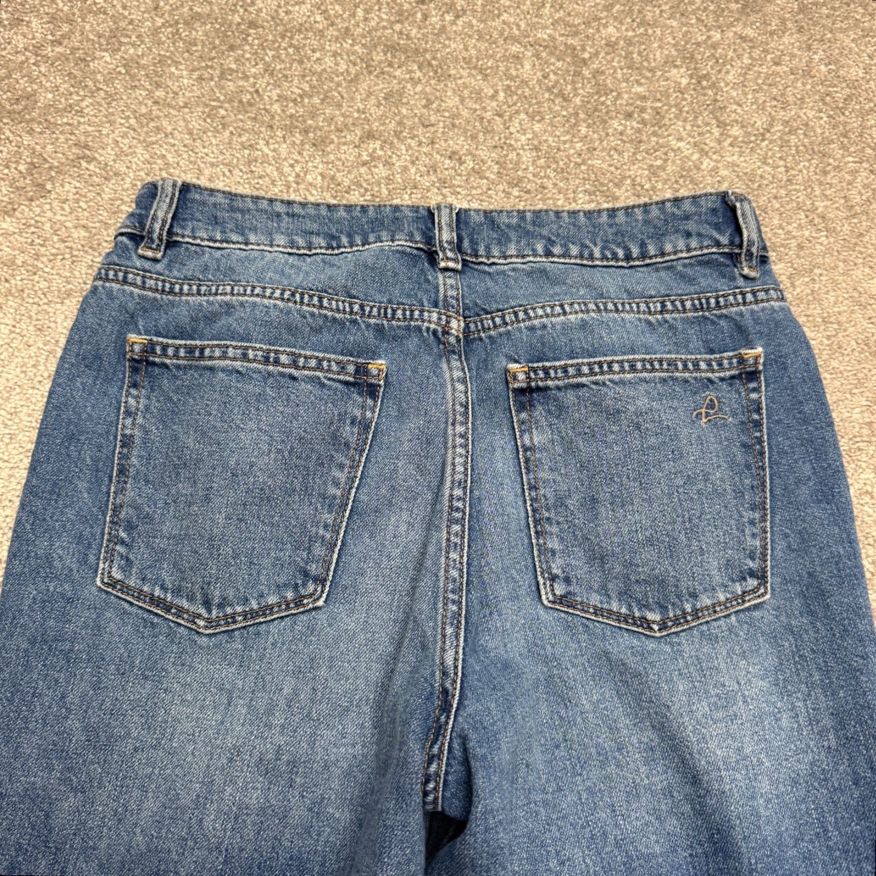 DL1961 DL1961 Jerry Dalida High Rise Vintage Straight Denim Jeans Womens 26 Perfect Fit Size 26" / US 2 / IT 38 - 4 Thumbnail
