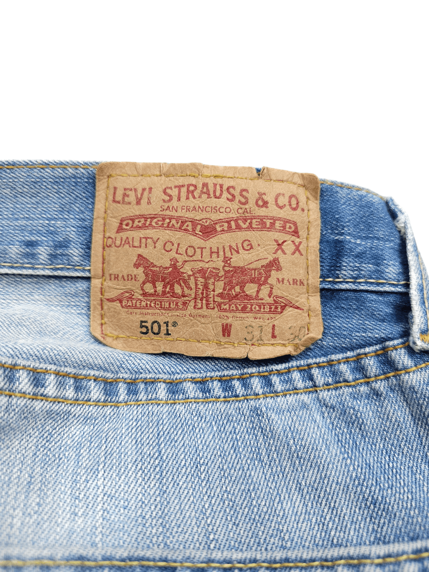 Levi's × Vintage 💎 Size 31/30 Vintage 90's Levi's 501 Jeans Y2K 505 Faded Size US 31 - 7 Thumbnail