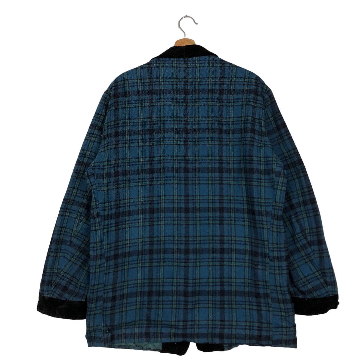 Japanese Brand 🔥90’s Double Breast Chore Work Jacket Tartan Design Size US M / EU 48-50 / 2 - 8 Thumbnail