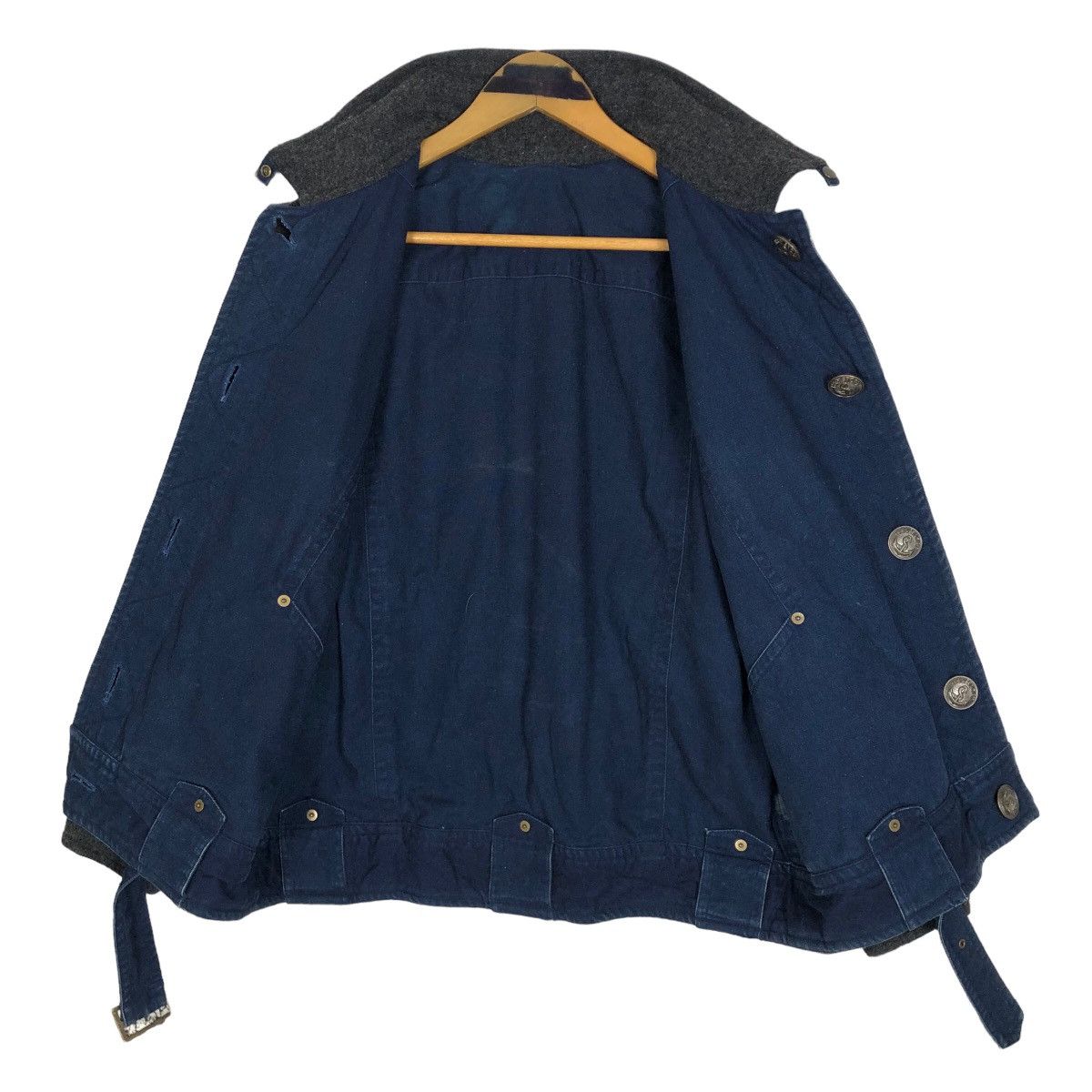 Issey Miyake Vintage 80s Issey Sport IS Reversible Wool Light Jacket L Size US L / EU 52-54 / 3 - 7 Thumbnail