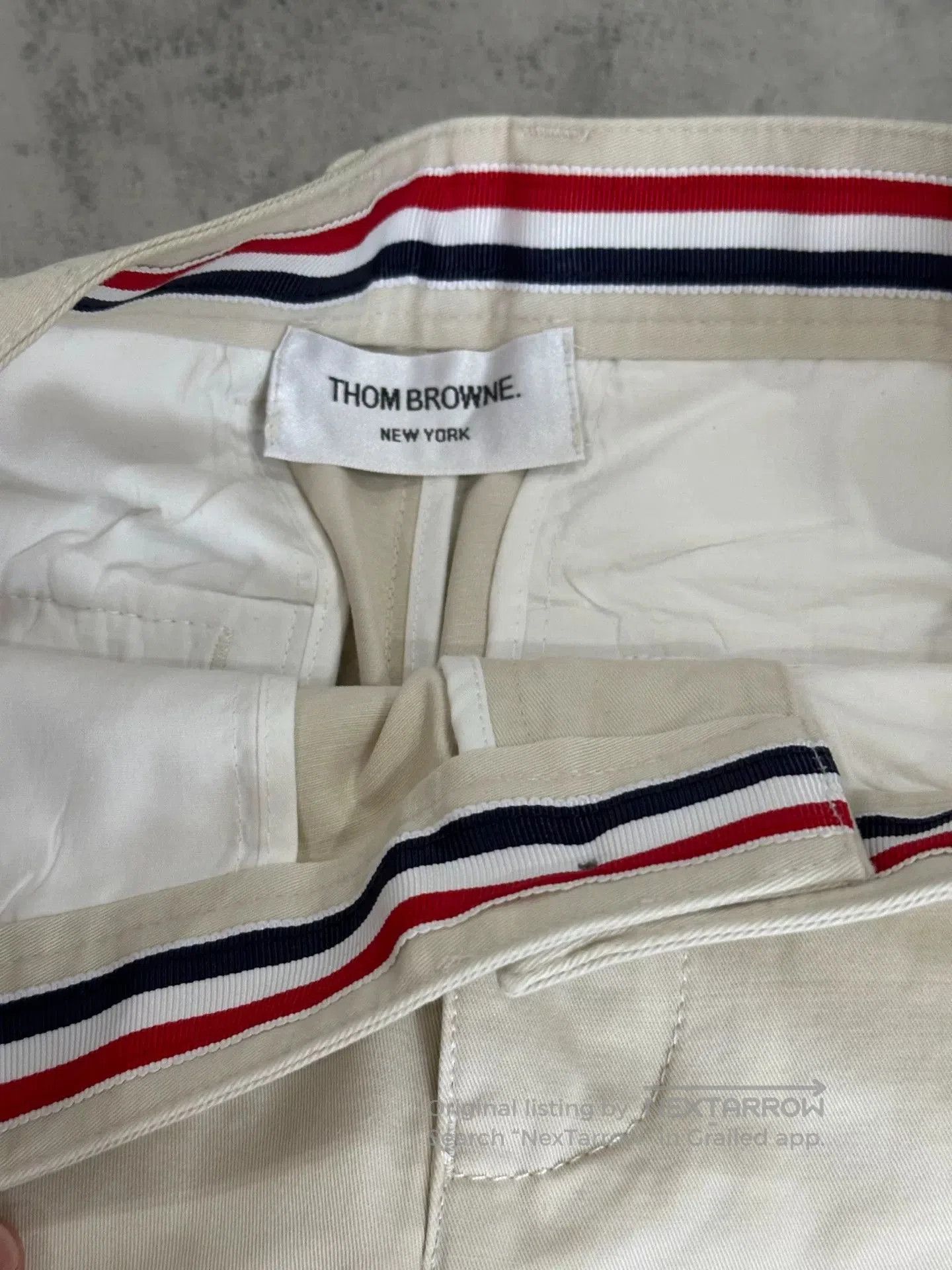 Thom Browne Thom Browne Men's Embroidered Shorts. Size US 32 / EU 48 - 9 Thumbnail