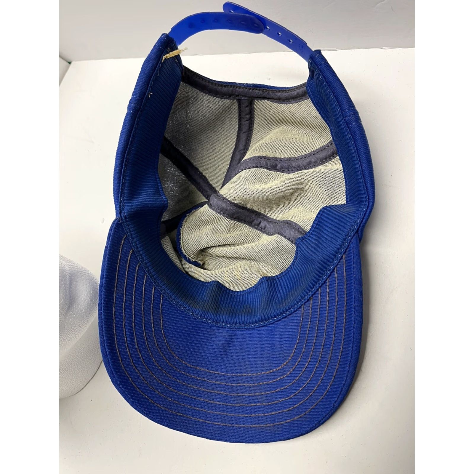 Vintage VINTAGE Pitt University of Pittsburgh Panthers Cap Hat Snpabck Adult Blue Adjustable Baseball Cap Mens Size US 35 - 7 Thumbnail
