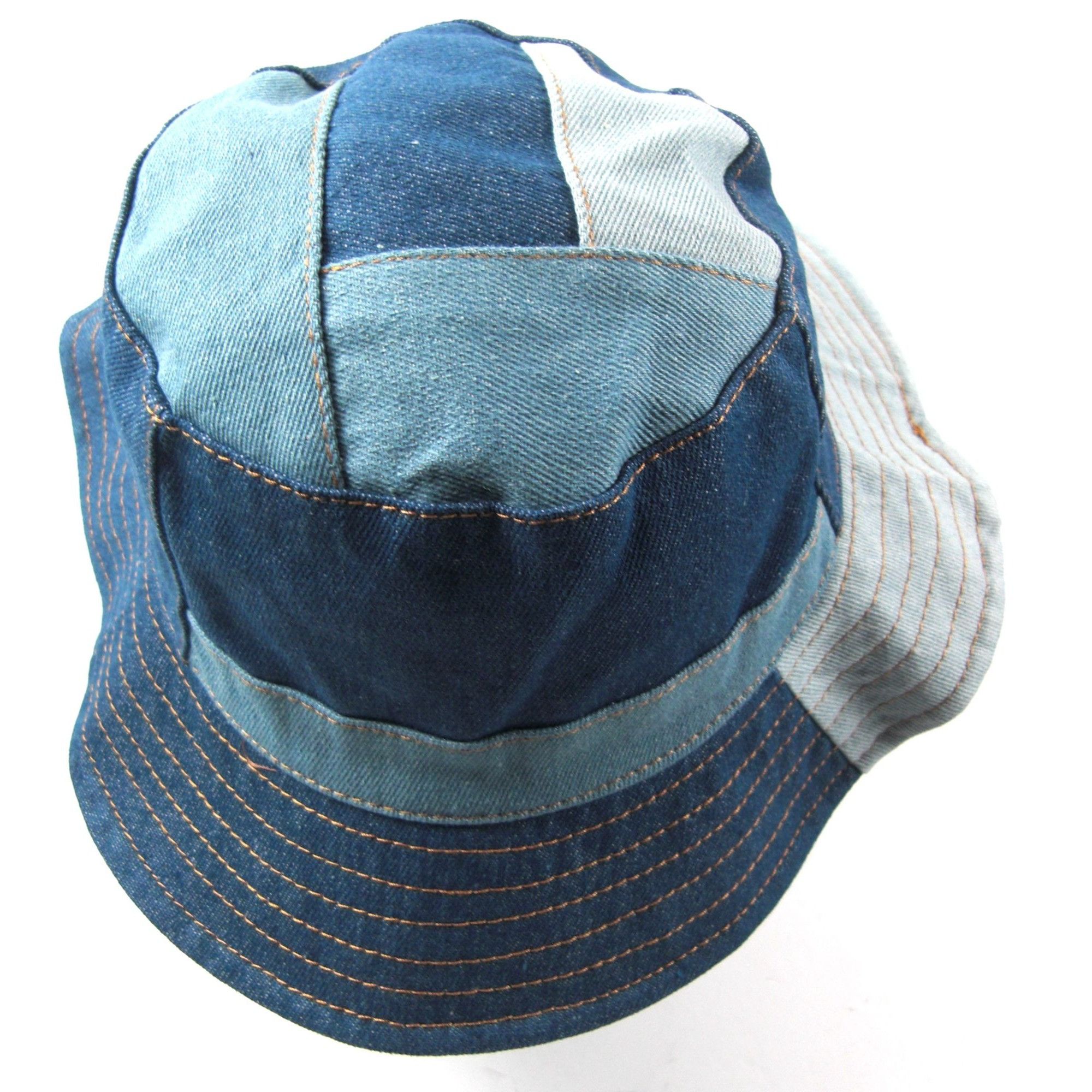 Other Denim Blue Bucket Hat Boonie Visor Outdoor Summer Cap Unisex Size ONE SIZE - 4 Thumbnail