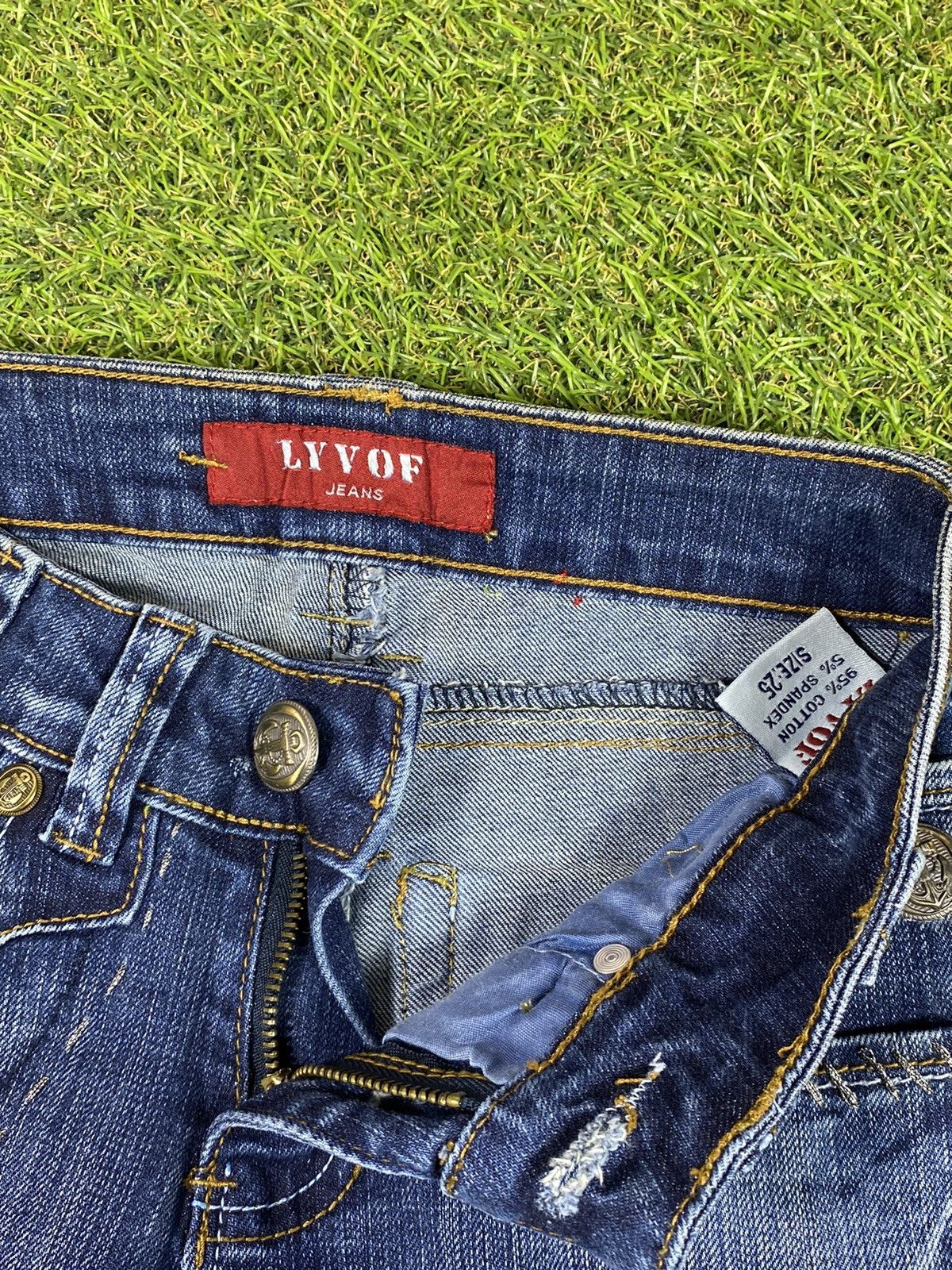 Vintage Vintage 90s Japanese jeans faded LGB style size 25 Size 25" / US 0 / IT 36 - 7 Thumbnail
