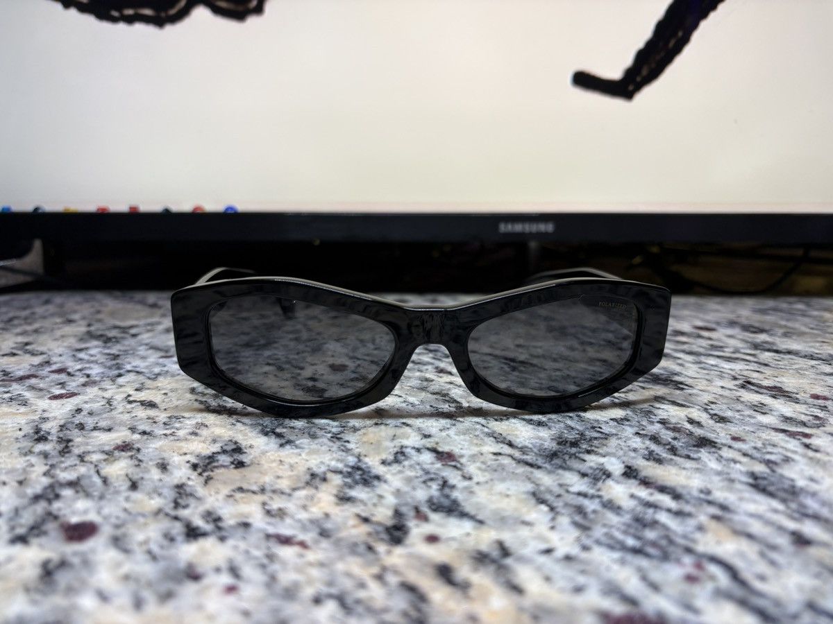 Versace Versace VE4487 Sunglasses Black Polarized Made in Italy Size ONE SIZE - 3 Thumbnail