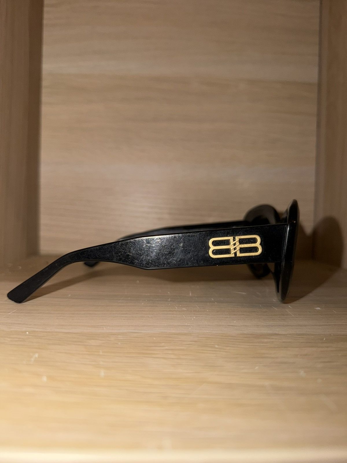Balenciaga Balenciaga BBO235S 001 Sunglasses Black Size ONE SIZE - 11 Thumbnail
