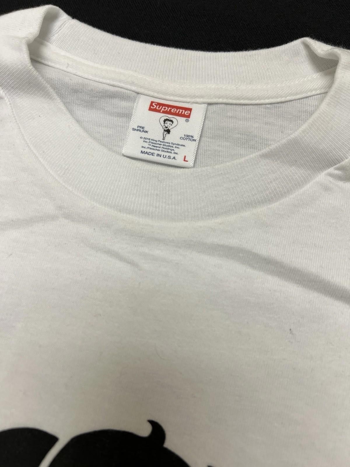 Supreme SS16 SUPREME Berry Boop Tee White L Large Size US L / EU 52-54 / 3 - 4 Thumbnail
