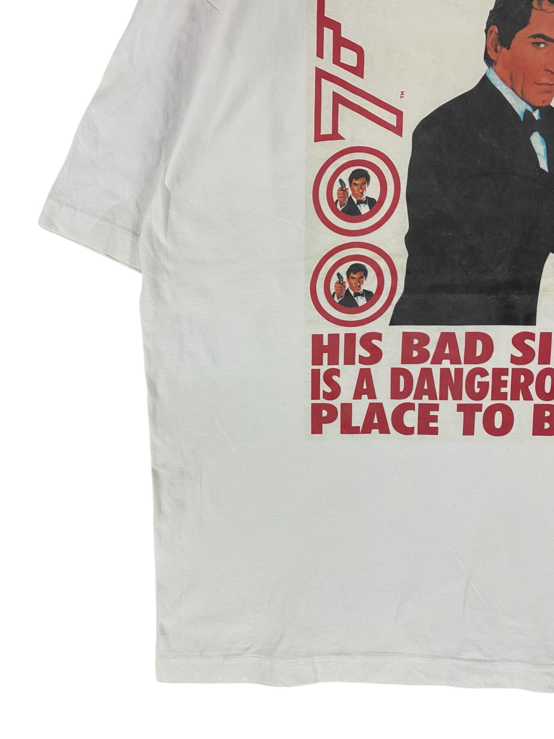 Vintage 90s 007 James Bond deadstock movie shirt Size US XL / EU 56 / 4 - 4 Thumbnail