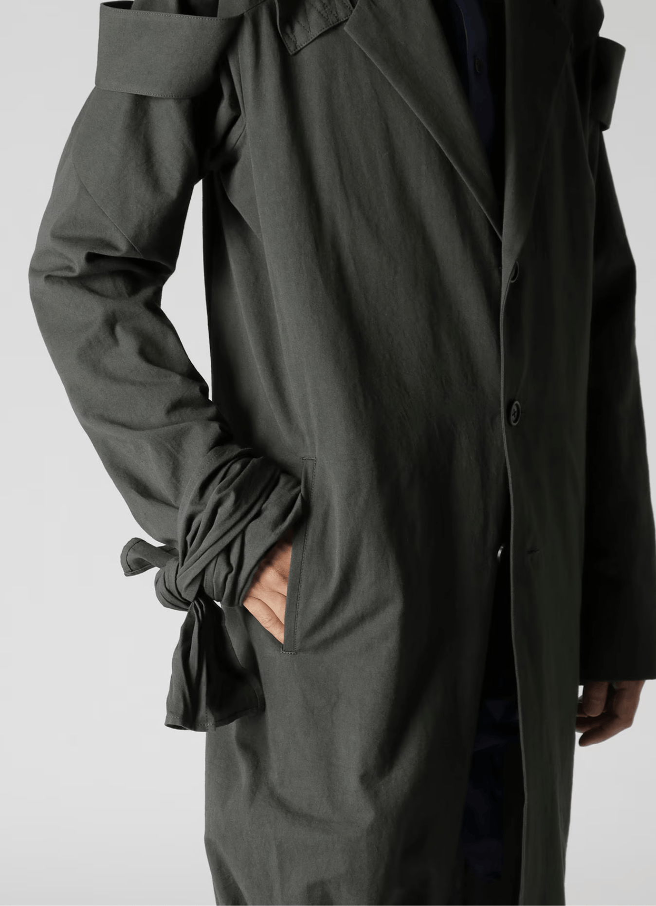 Yohji Yamamoto Yohji Yamamoto Pour Homme - SHOULDER EPAULET DOUBLE JACKET Size US S / EU 44-46 / 1 - 10 Thumbnail
